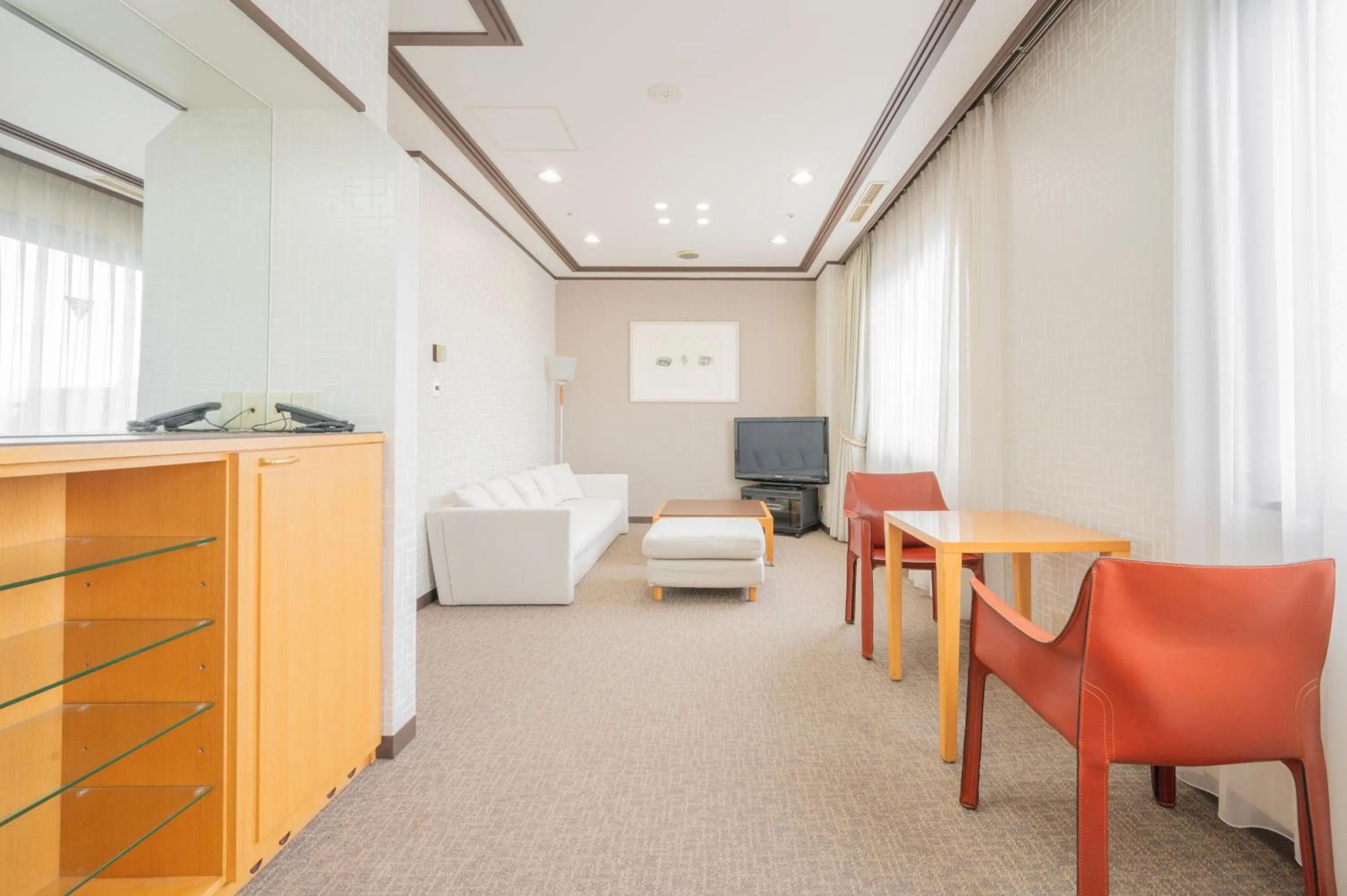 Living room in Hotel Hakodate Royal Seaside BBH Hotel Group