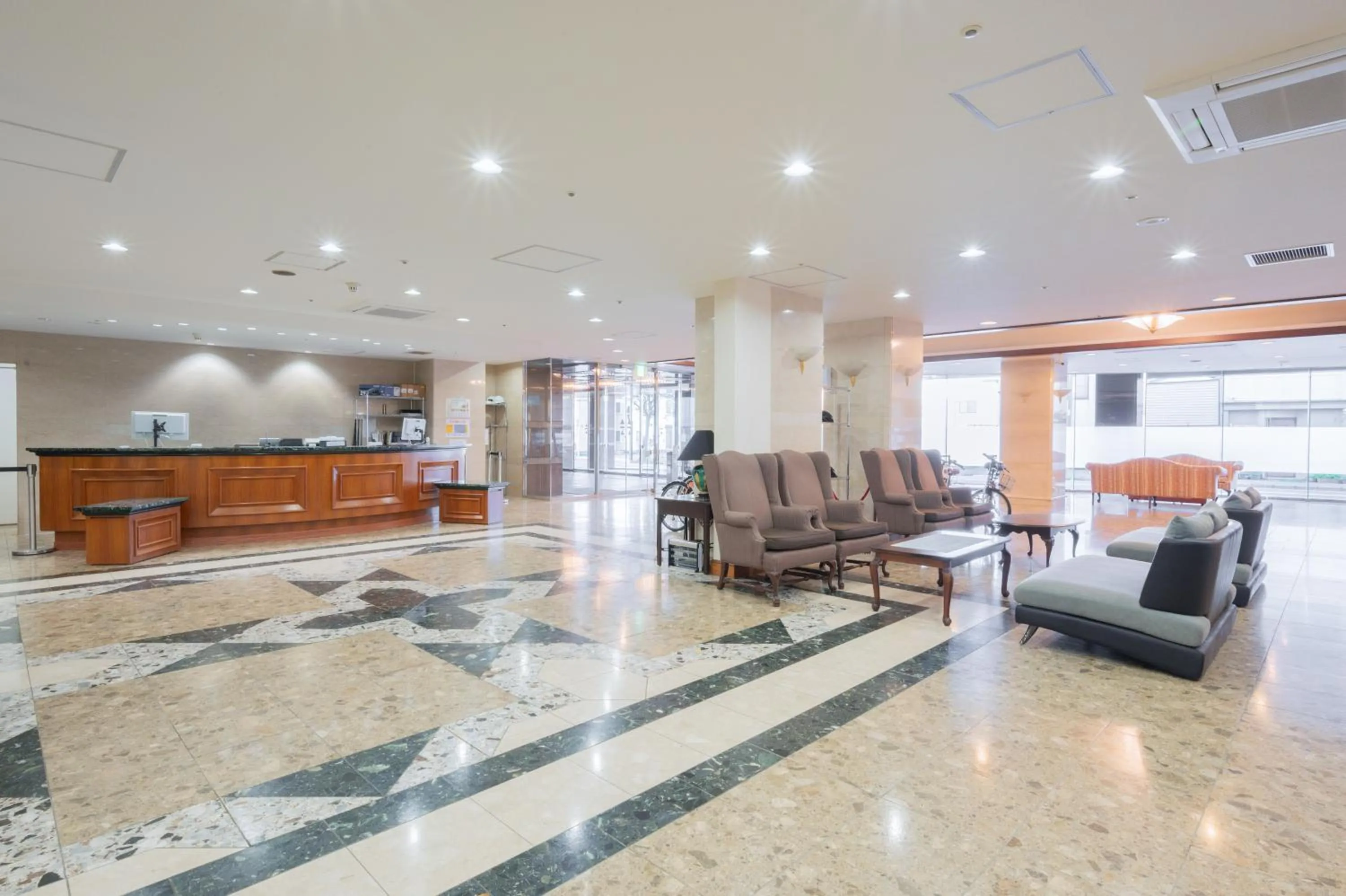 Lobby or reception in Hotel Hakodate Royal Seaside BBH Hotel Group