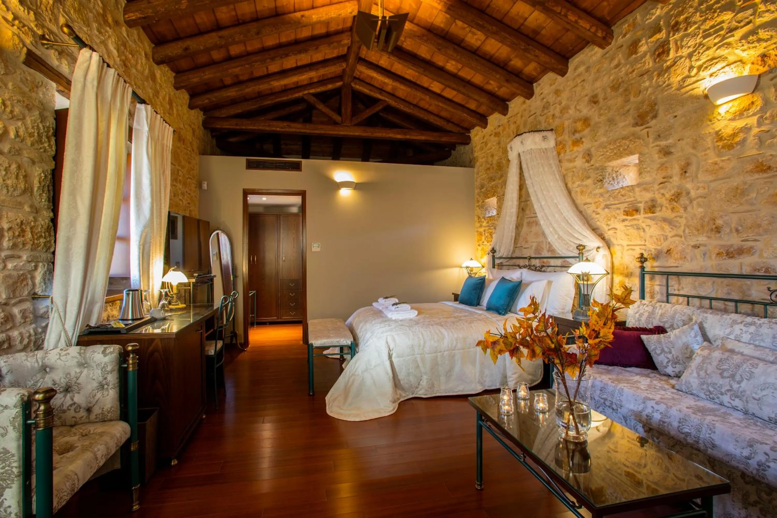 Photo of the whole room, Bed in Mystras Grand Palace Resort & Spa