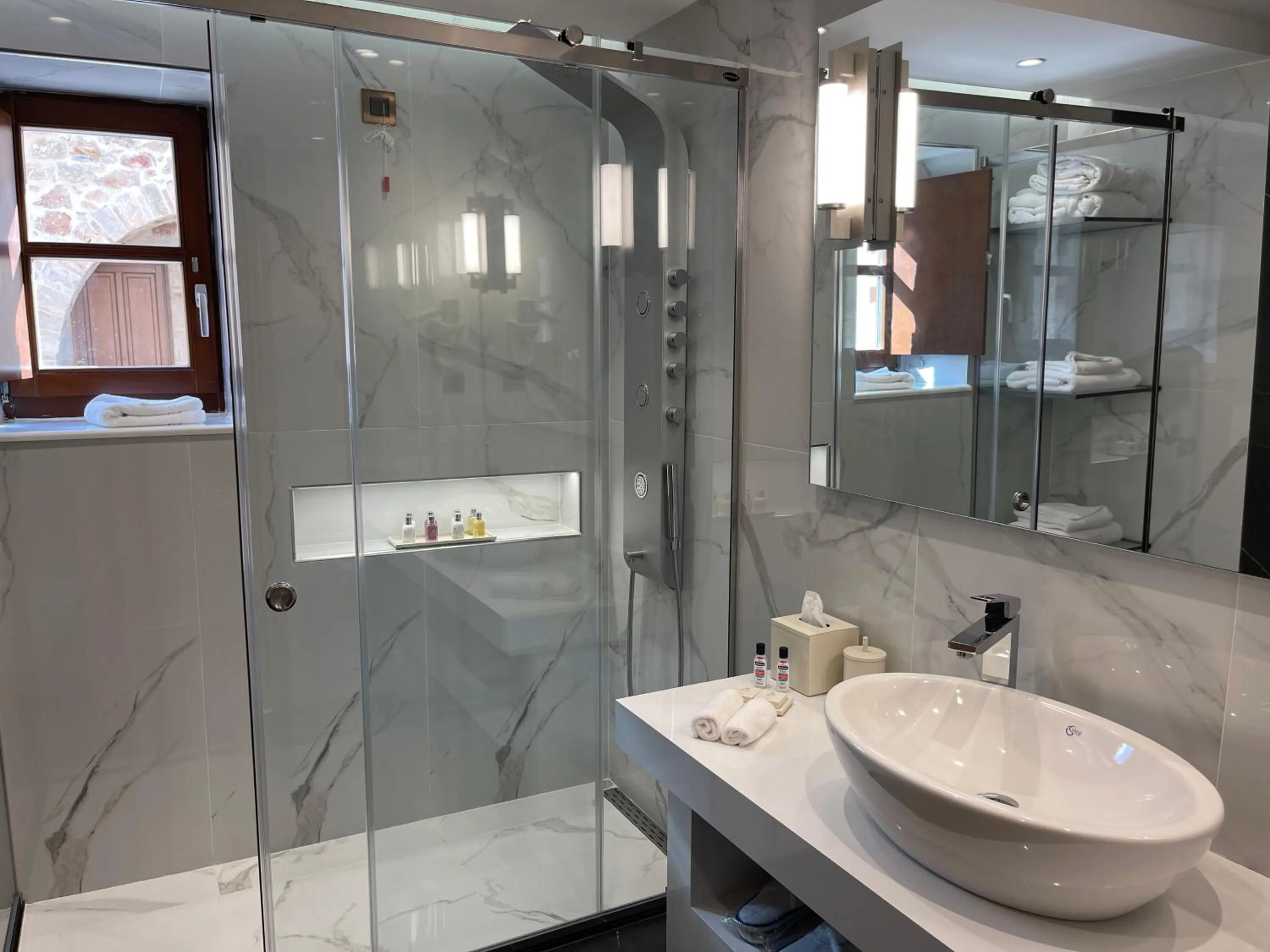 Bathroom in Mystras Grand Palace Resort & Spa