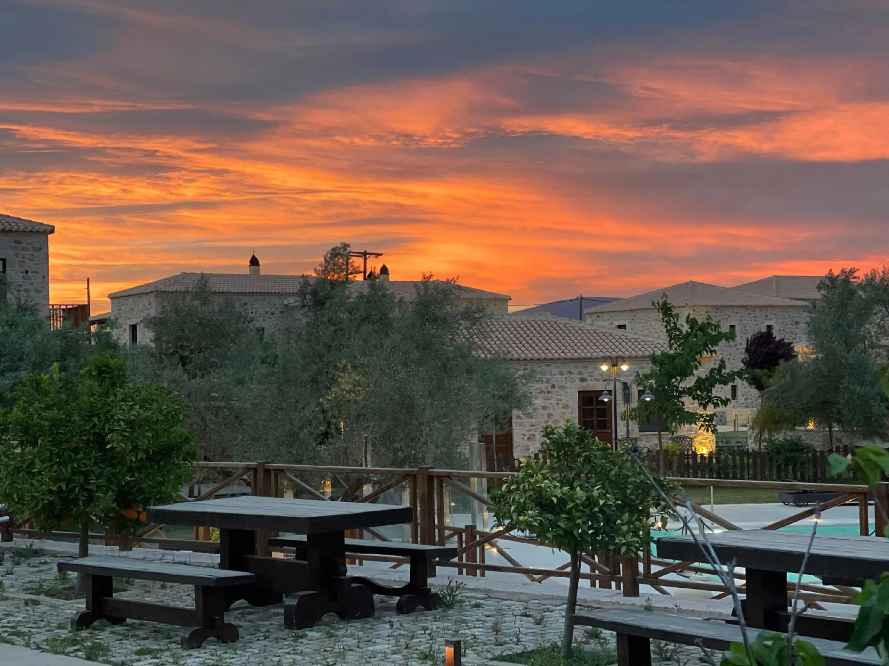 Patio in Mystras Grand Palace Resort & Spa