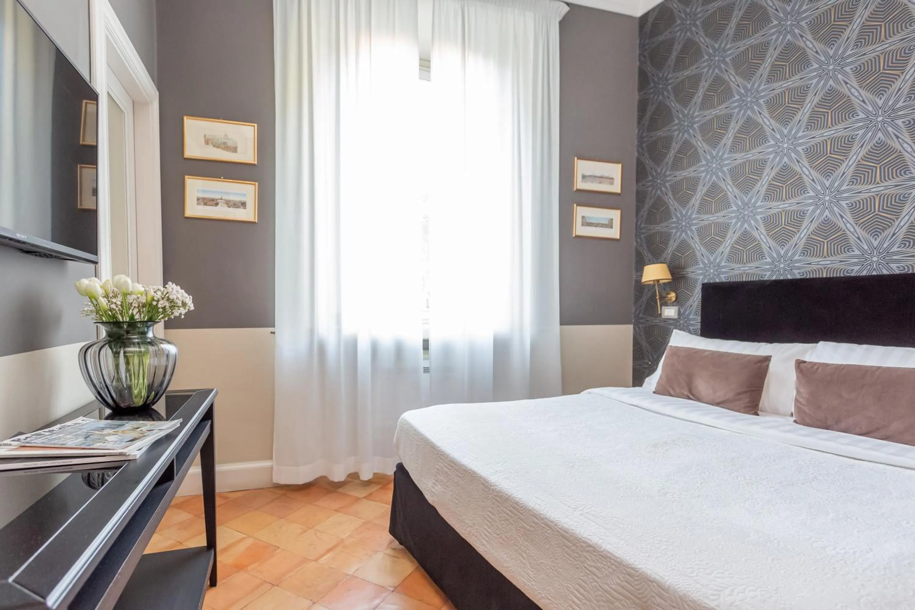 Photo of the whole room, Bed in Hotel Parrasio