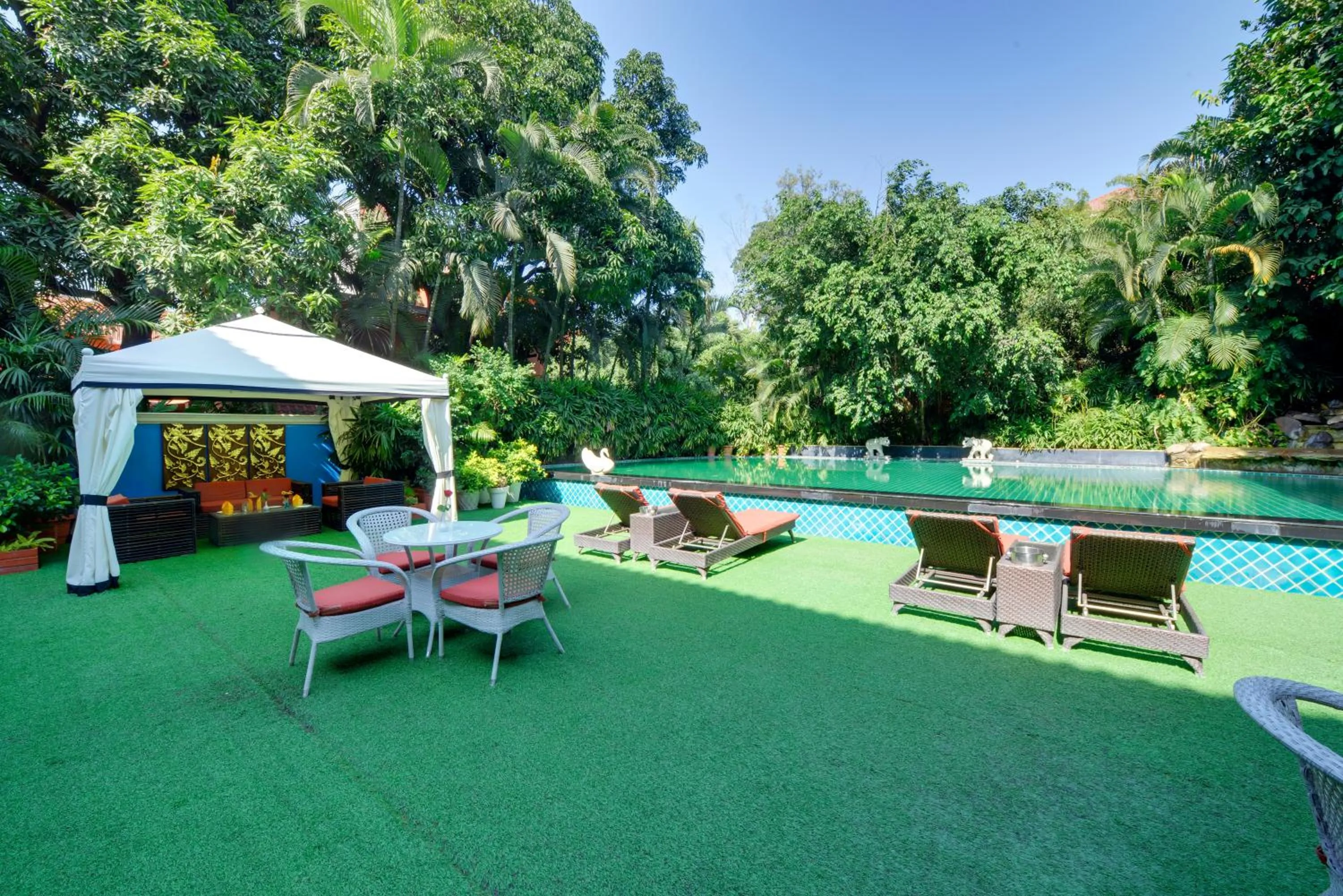 Pool view in Mayfair Rourkela