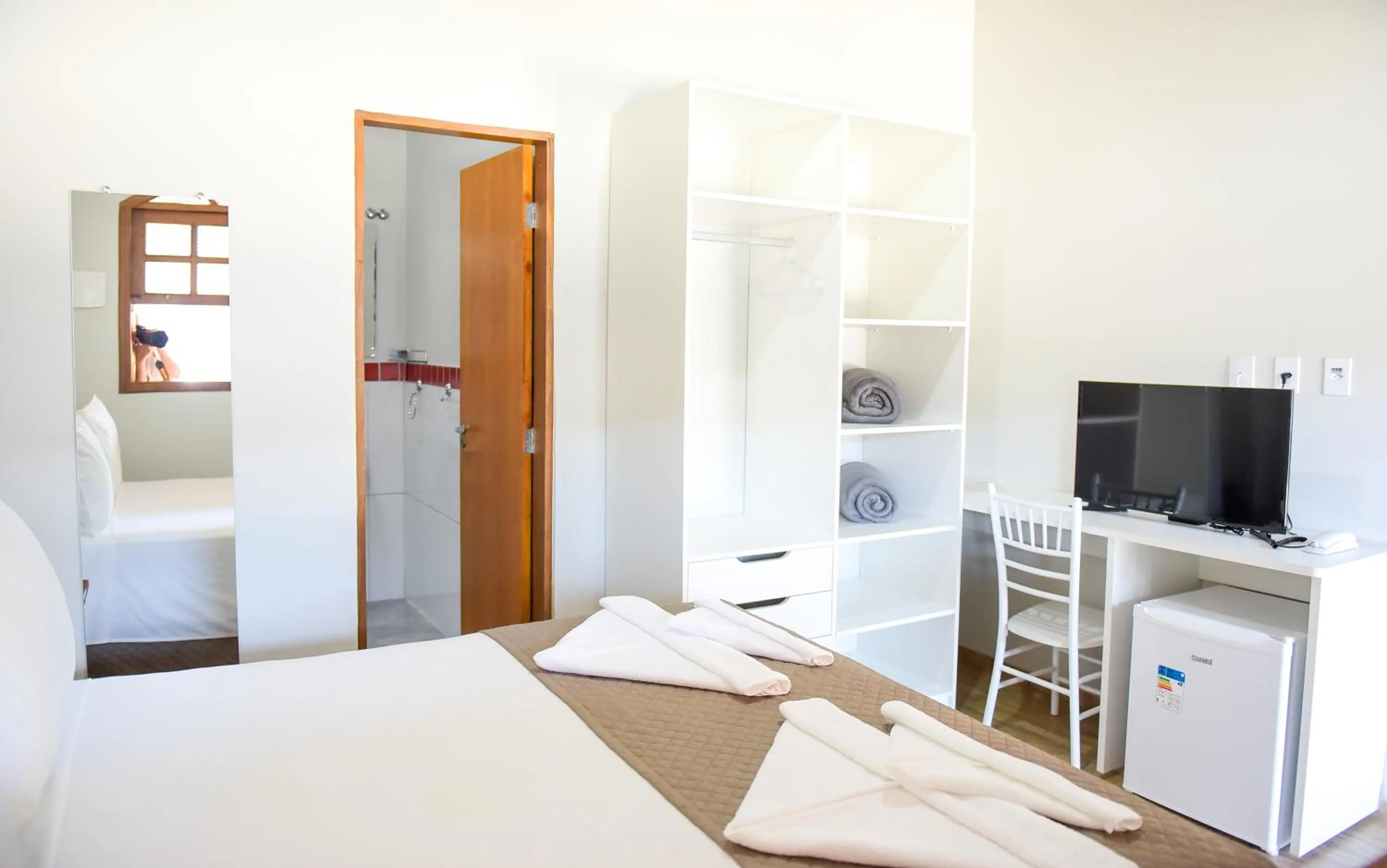 Bedroom, Bed in Recanto das Carpas