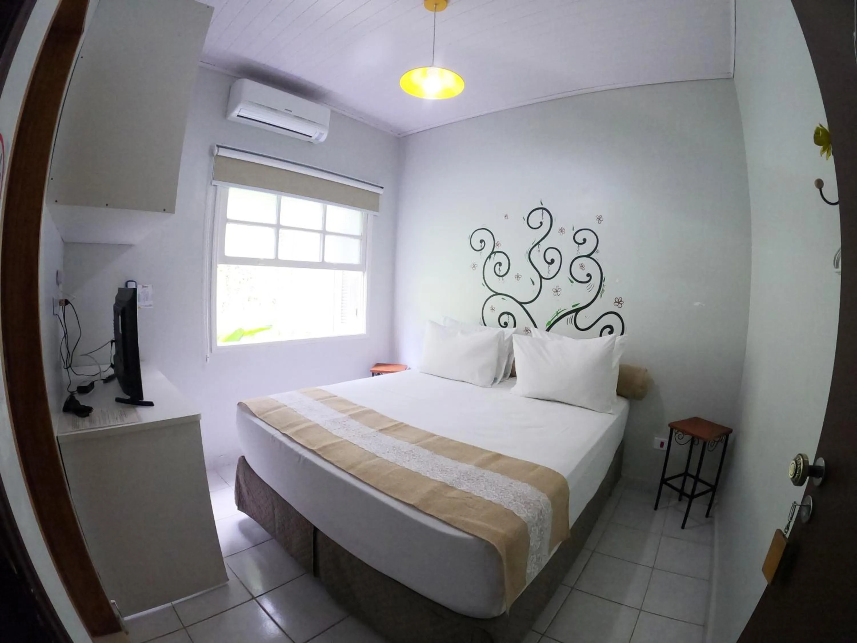 Bedroom, Bed in Recanto das Carpas