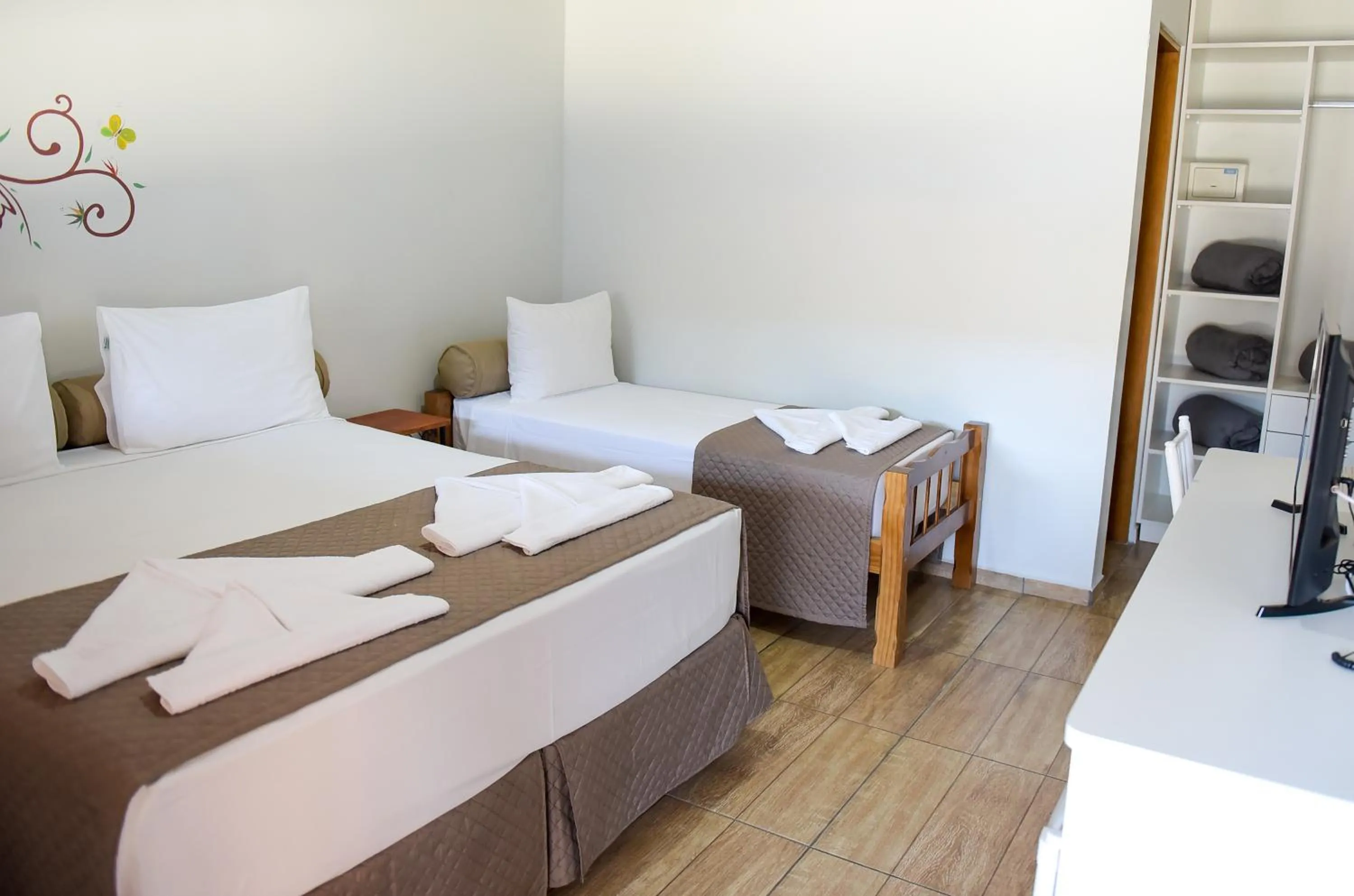 Bedroom, Bed in Recanto das Carpas