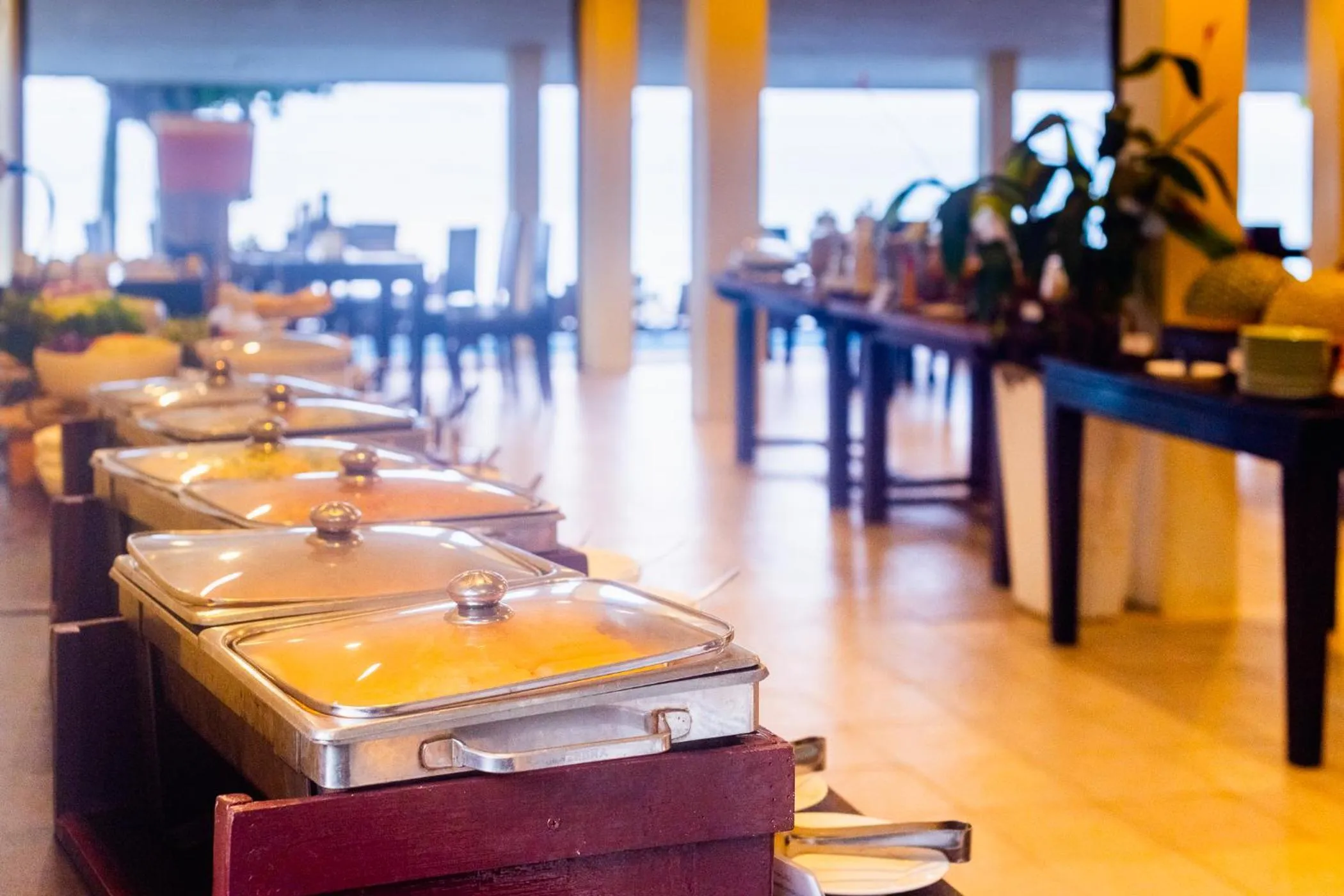 Buffet breakfast in Siam Beach Resort