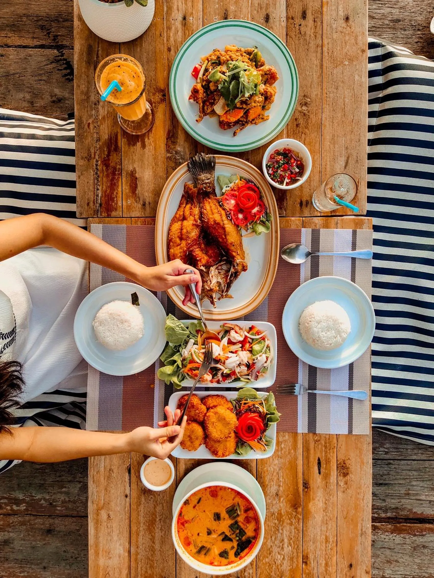 Food in Siam Beach Resort