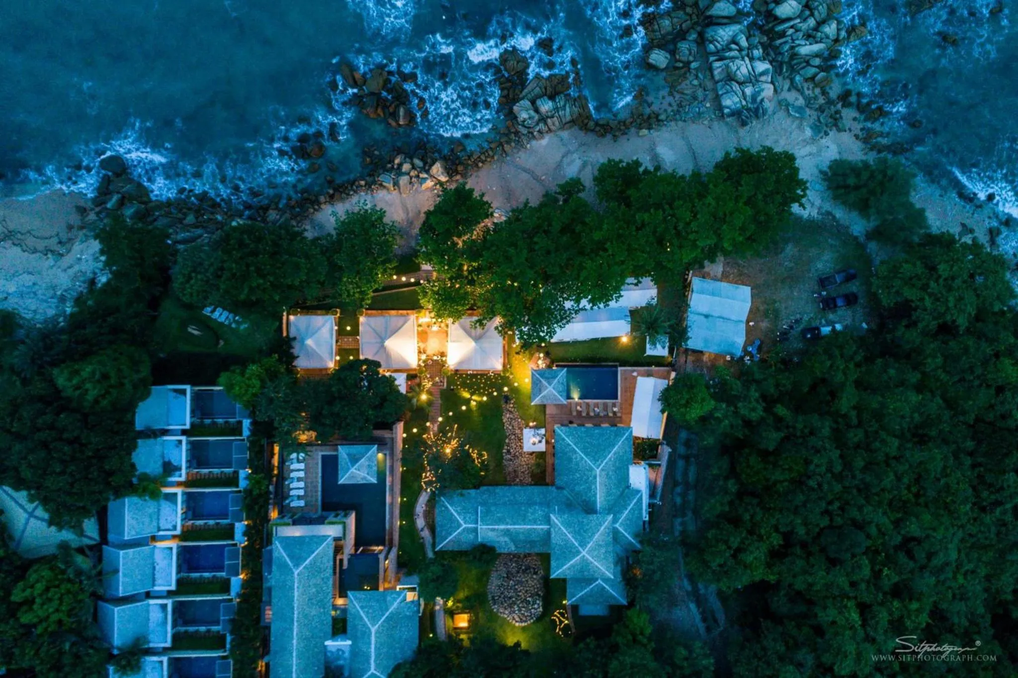 Bird's eye view in Pawanthorn Samui - SHA Plus