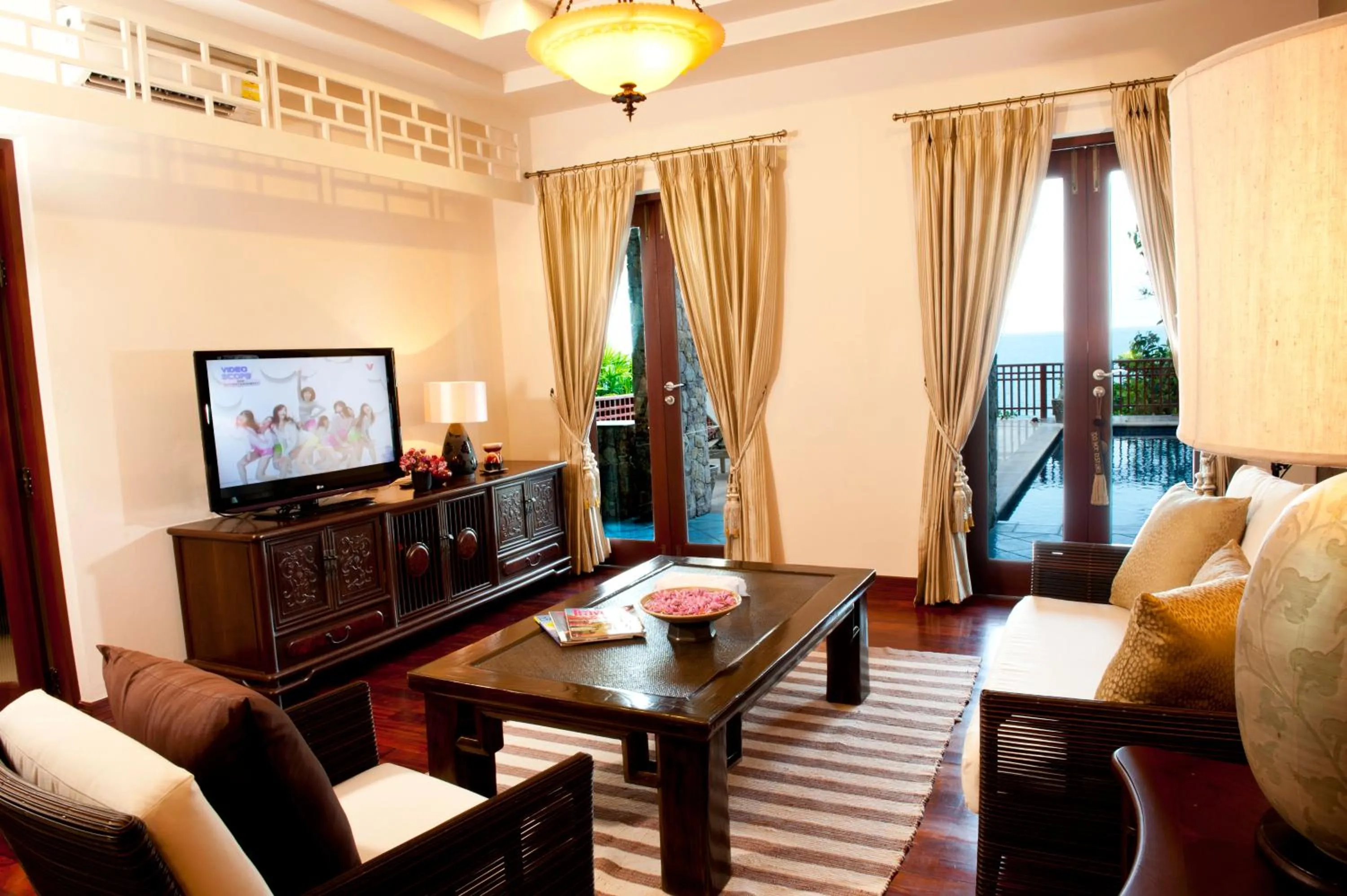 Living room in Pawanthorn Samui - SHA Plus