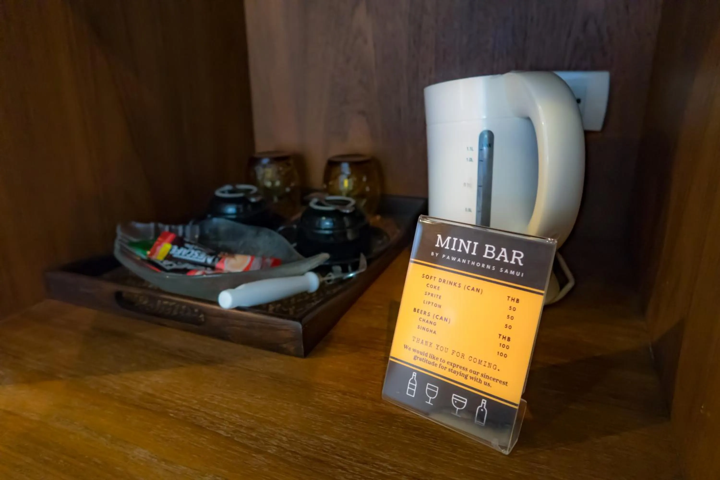 Coffee/tea facilities in Pawanthorn Samui - SHA Plus