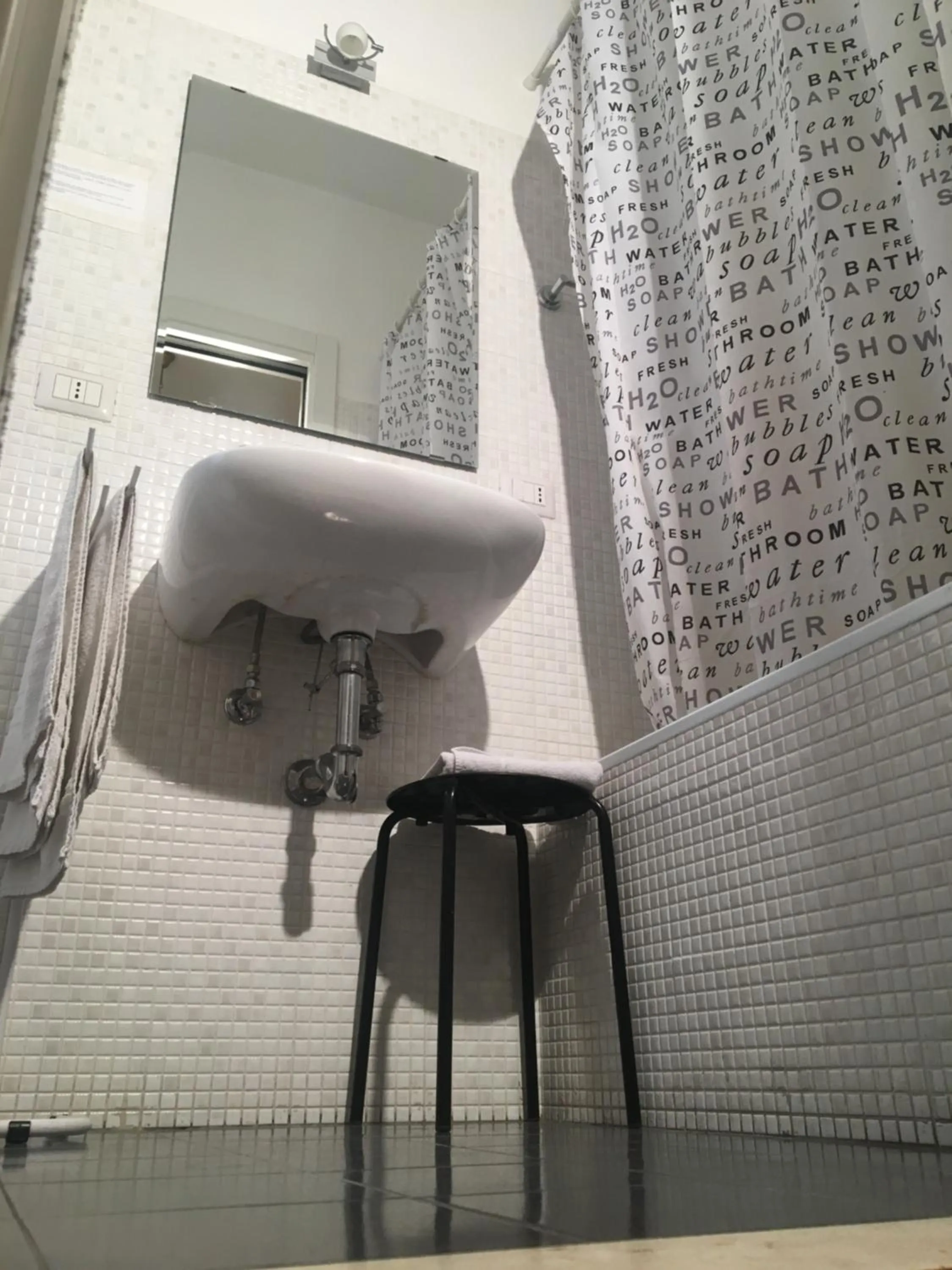 Bathroom in La Fabbrica di San Pietro B&B