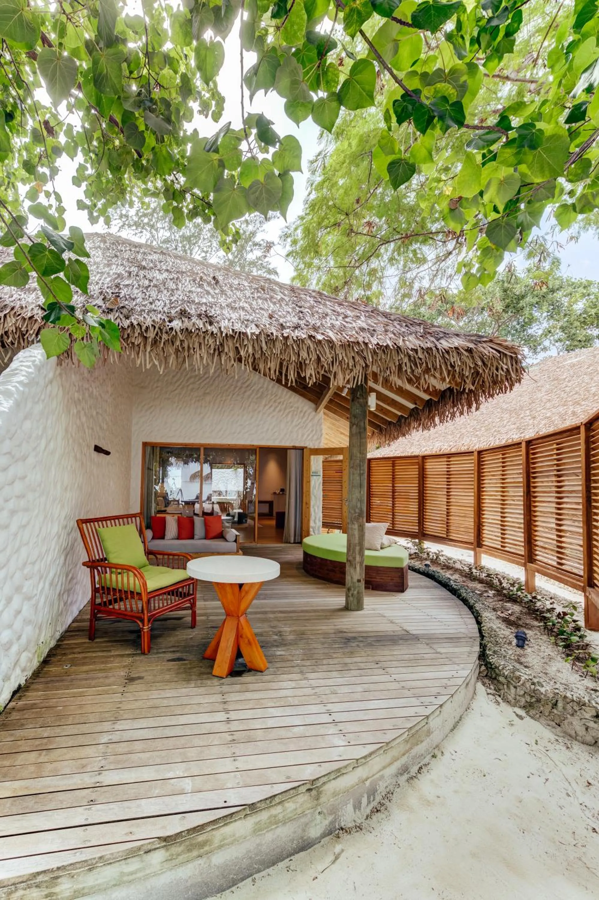 Balcony/Terrace in Cinnamon Dhonveli Maldives - Free One-Way Speedboat and 02 Kids Under 12 Stay & Dine Free