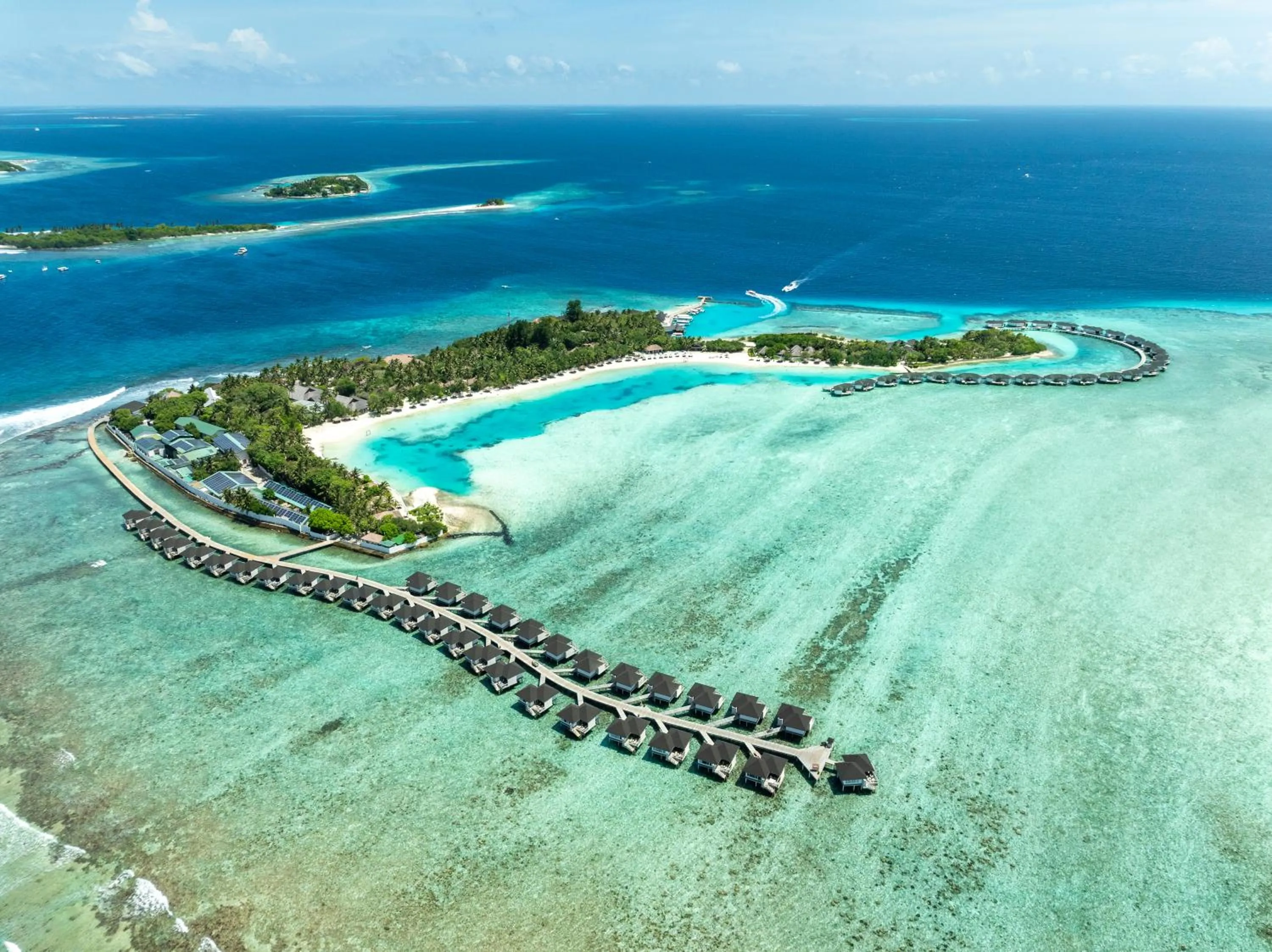 Bird's eye view in Cinnamon Dhonveli Maldives
