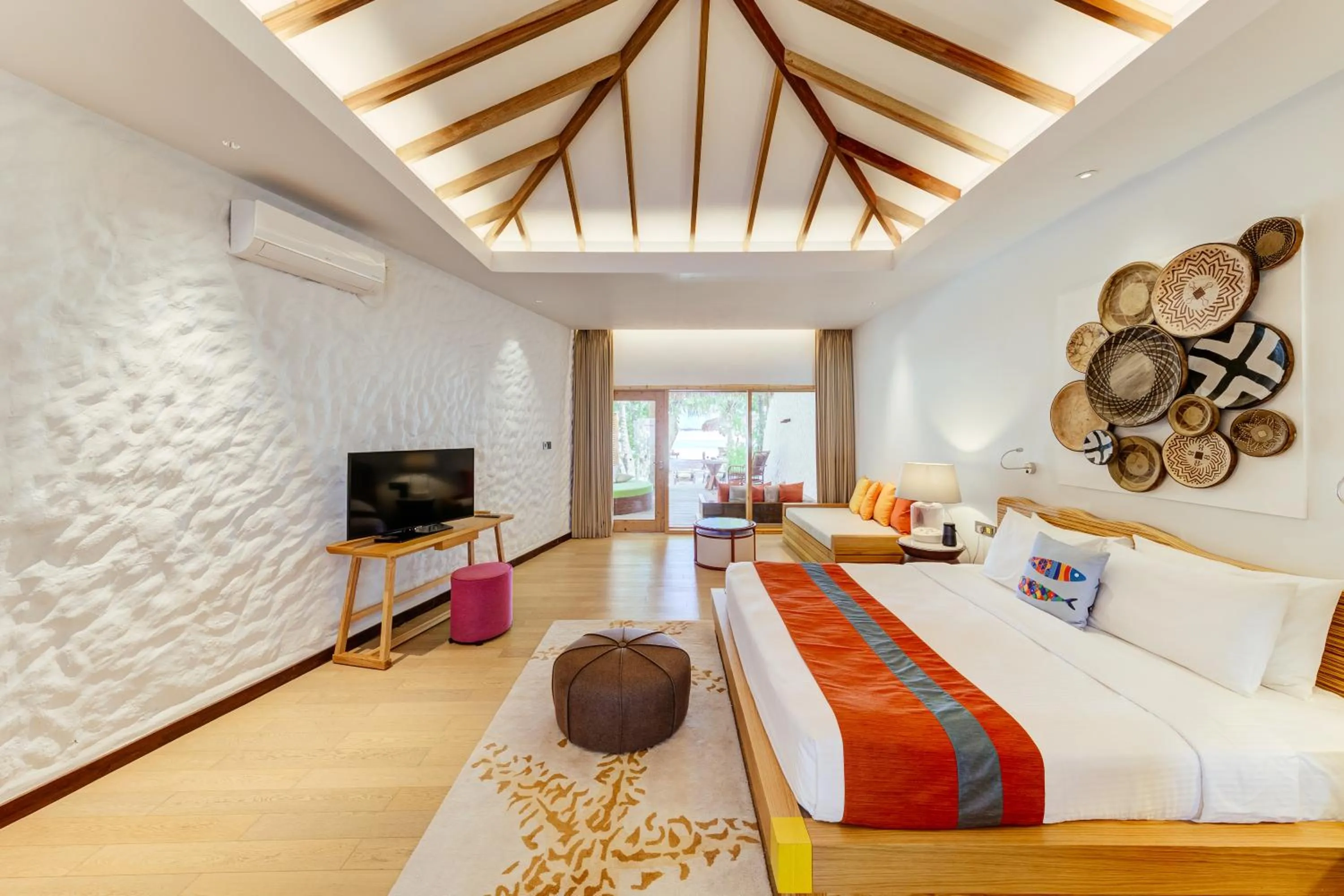 Photo of the whole room, Bed in Cinnamon Dhonveli Maldives - Free One-Way Speedboat and 02 Kids Under 12 Stay & Dine Free