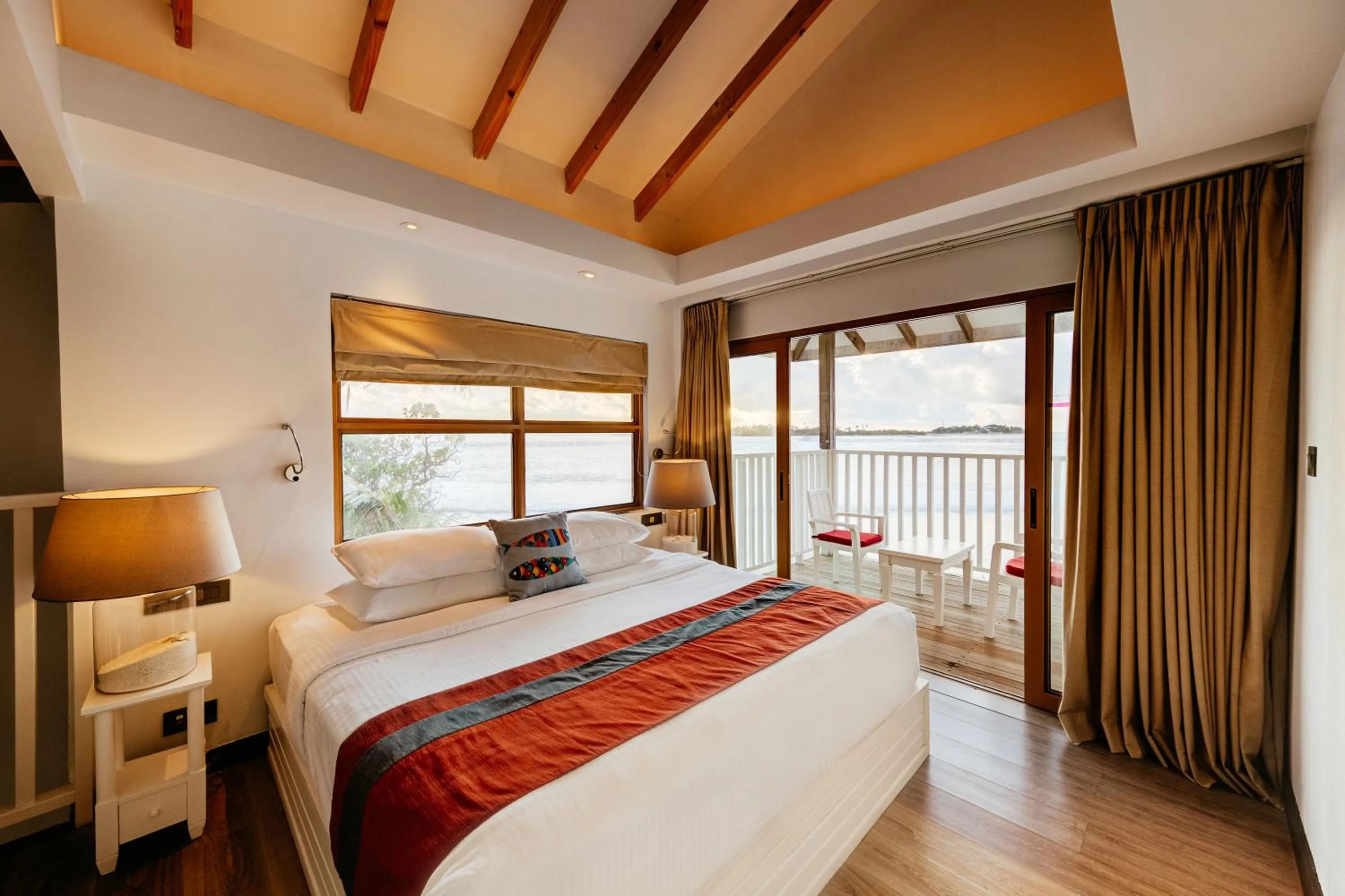 Bedroom, Bed in Cinnamon Dhonveli Maldives - Free One-Way Speedboat and 02 Kids Under 12 Stay & Dine Free