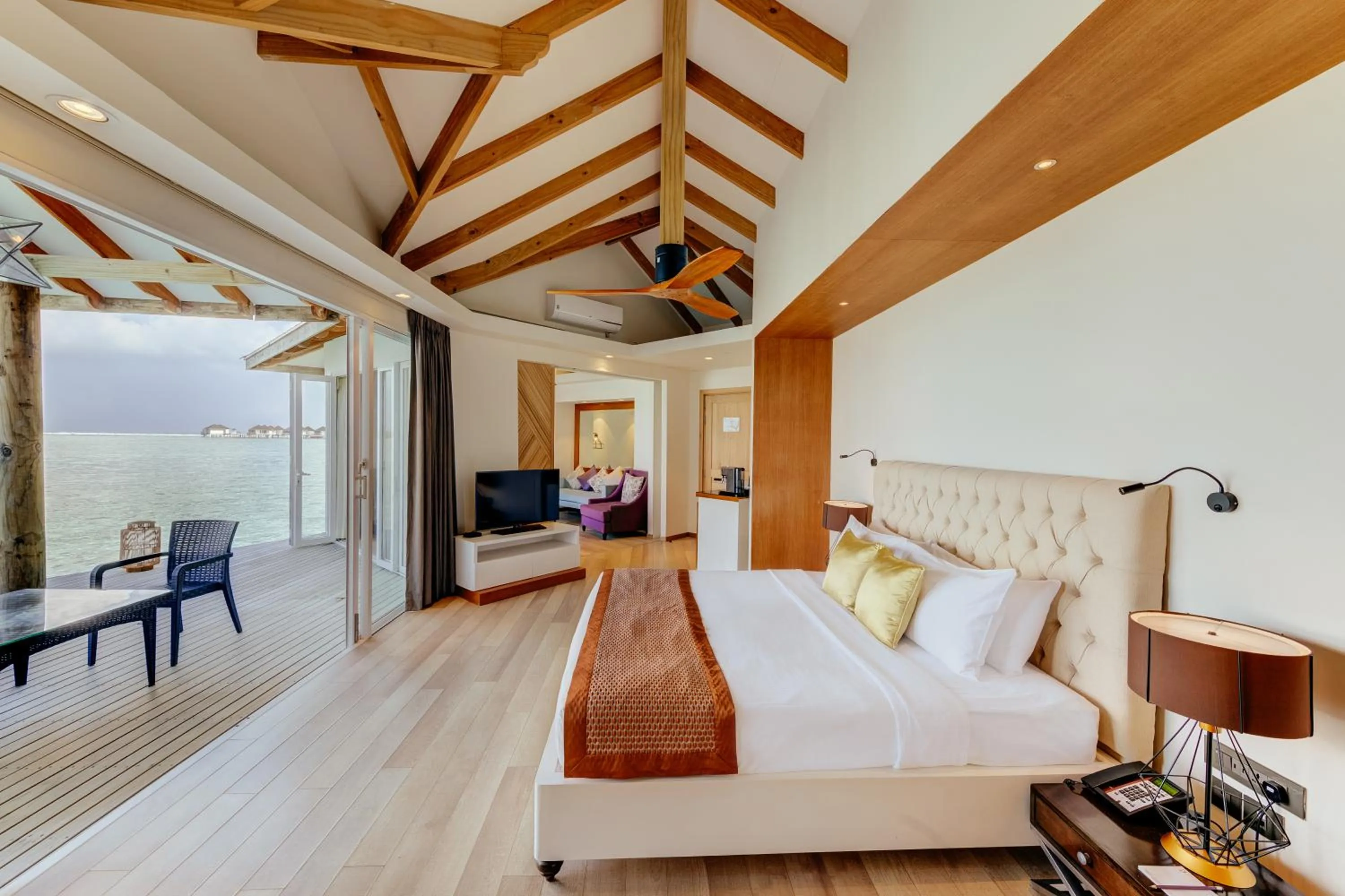 Photo of the whole room, Bed in Cinnamon Dhonveli Maldives - Free One-Way Speedboat and 02 Kids Under 12 Stay & Dine Free