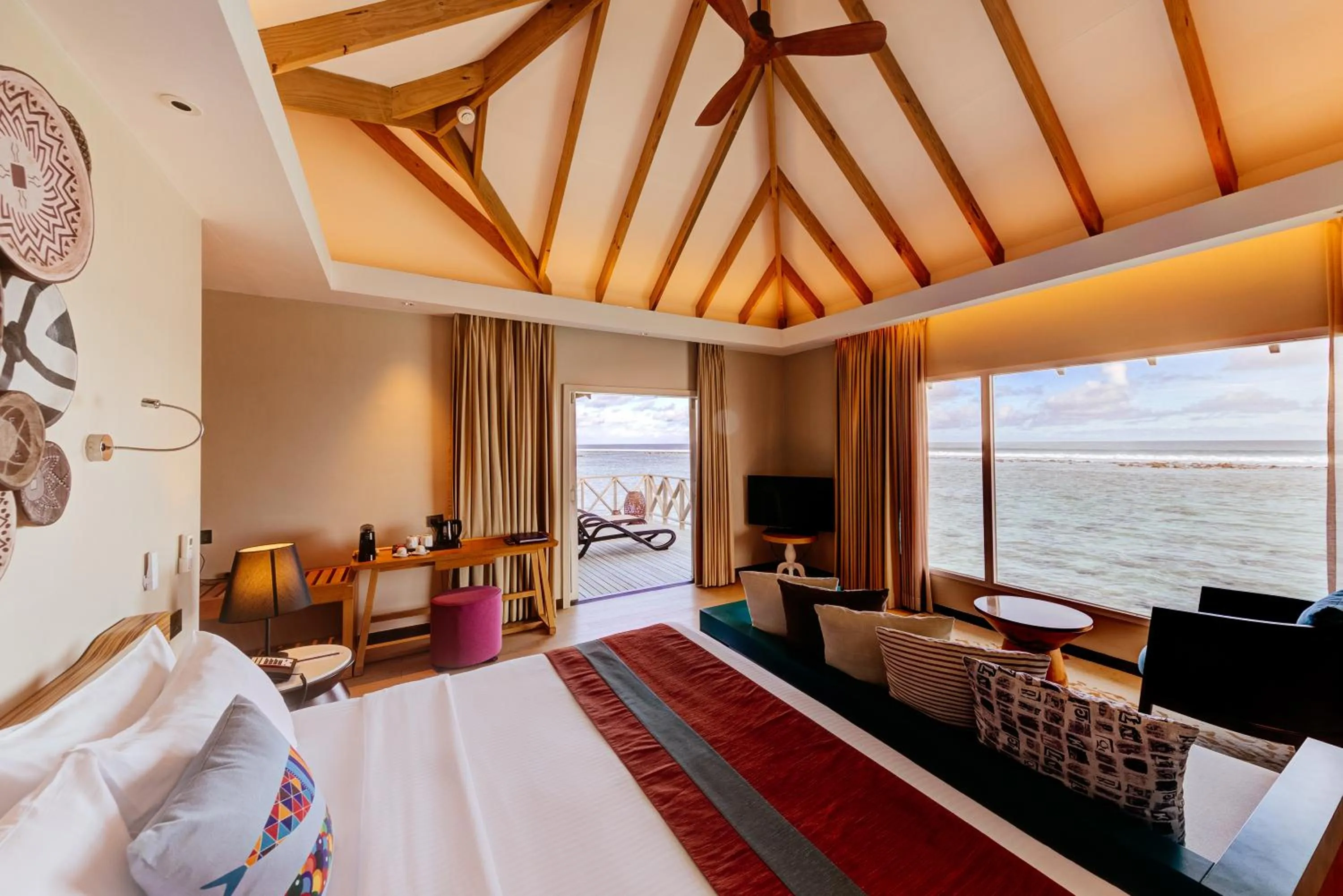 Photo of the whole room, Bed in Cinnamon Dhonveli Maldives - Free One-Way Speedboat and 02 Kids Under 12 Stay & Dine Free