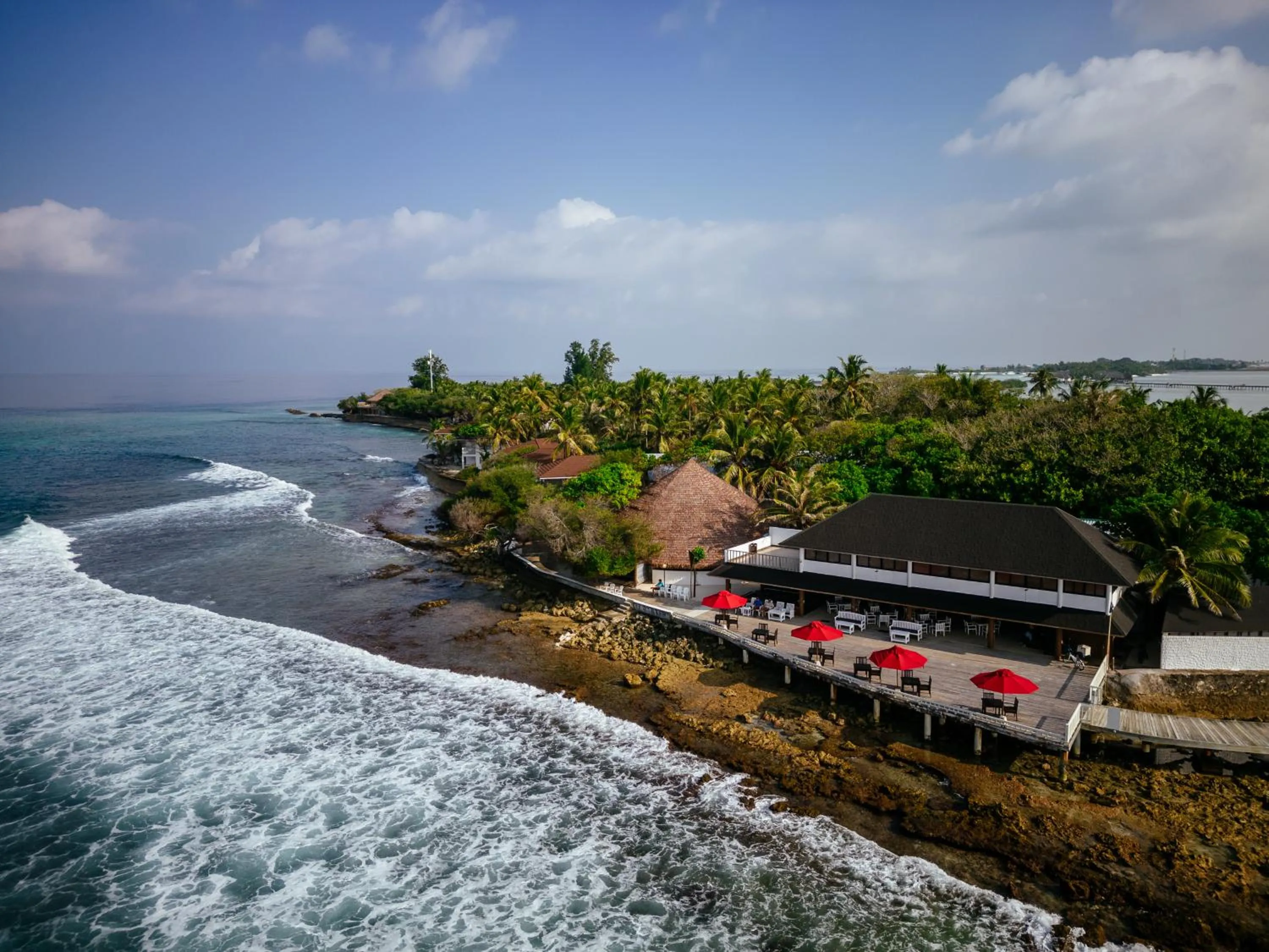 Bird's eye view in Cinnamon Dhonveli Maldives - Free One-Way Speedboat and 02 Kids Under 12 Stay & Dine Free