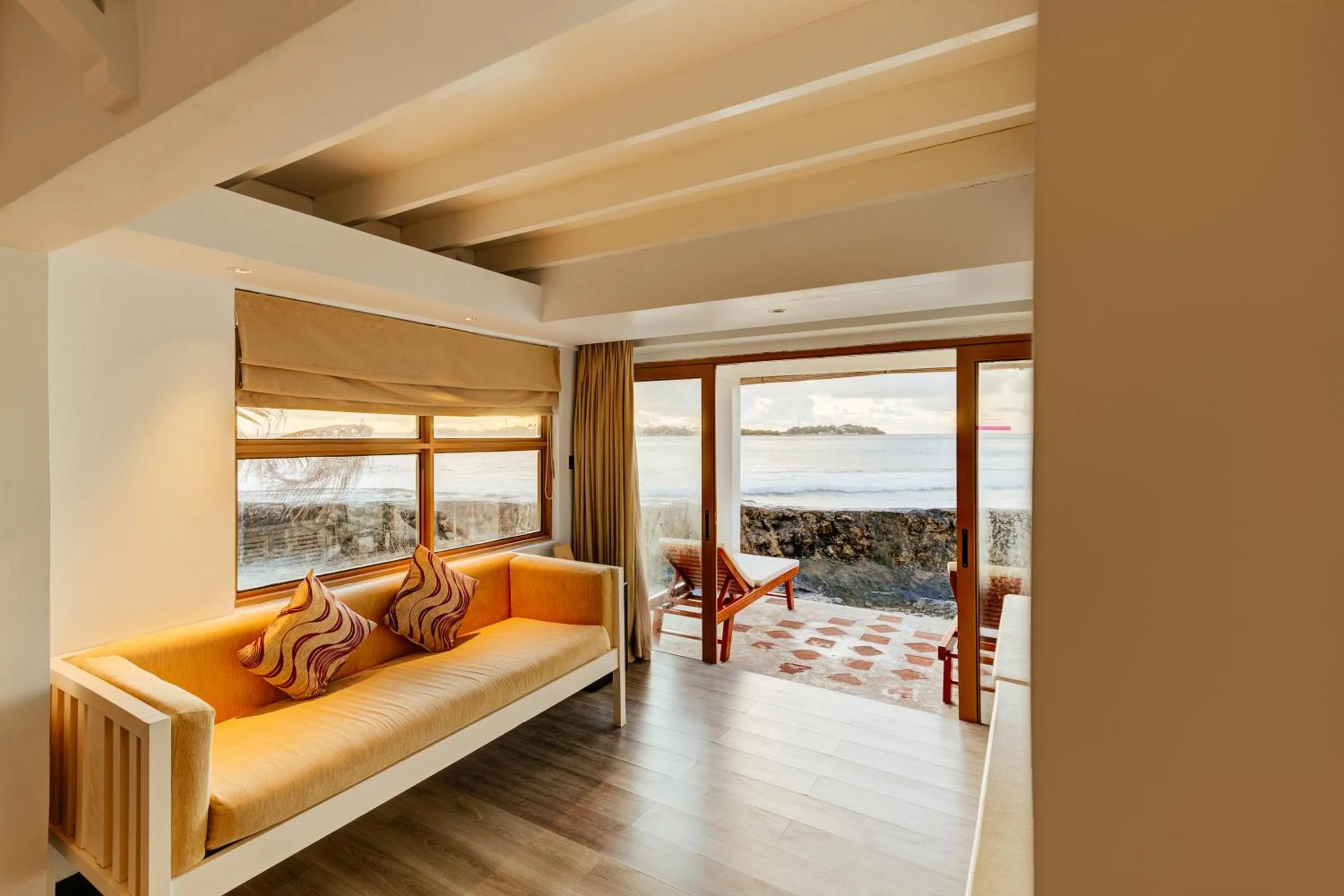 Seating area in Cinnamon Dhonveli Maldives - Free One-Way Speedboat and 02 Kids Under 12 Stay & Dine Free