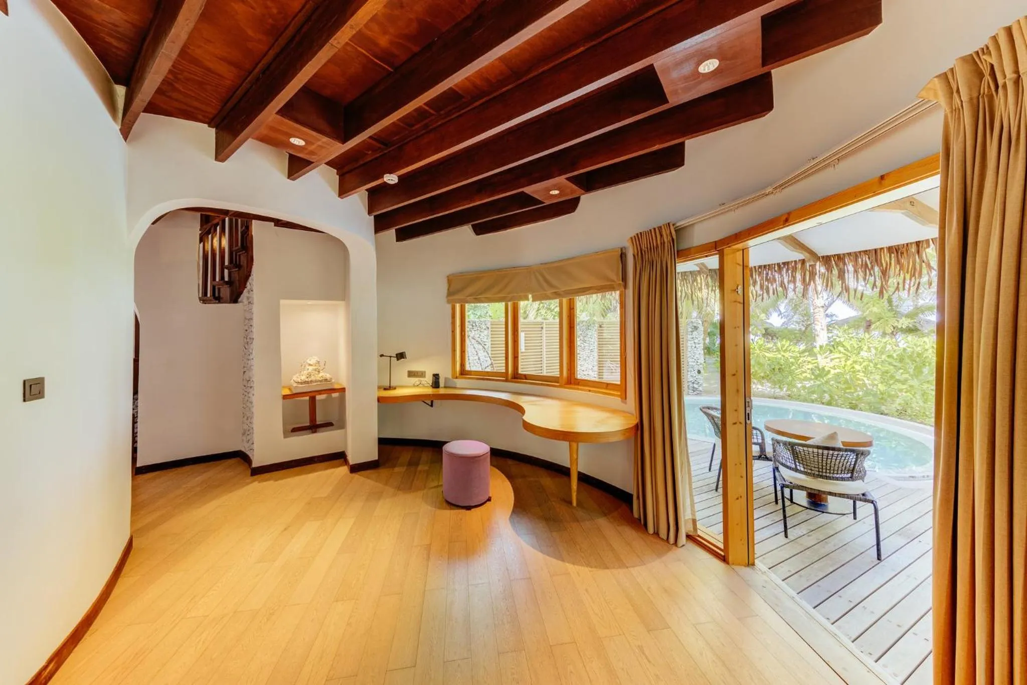 Living room in Cinnamon Dhonveli Maldives - Free One-Way Speedboat and 02 Kids Under 12 Stay & Dine Free