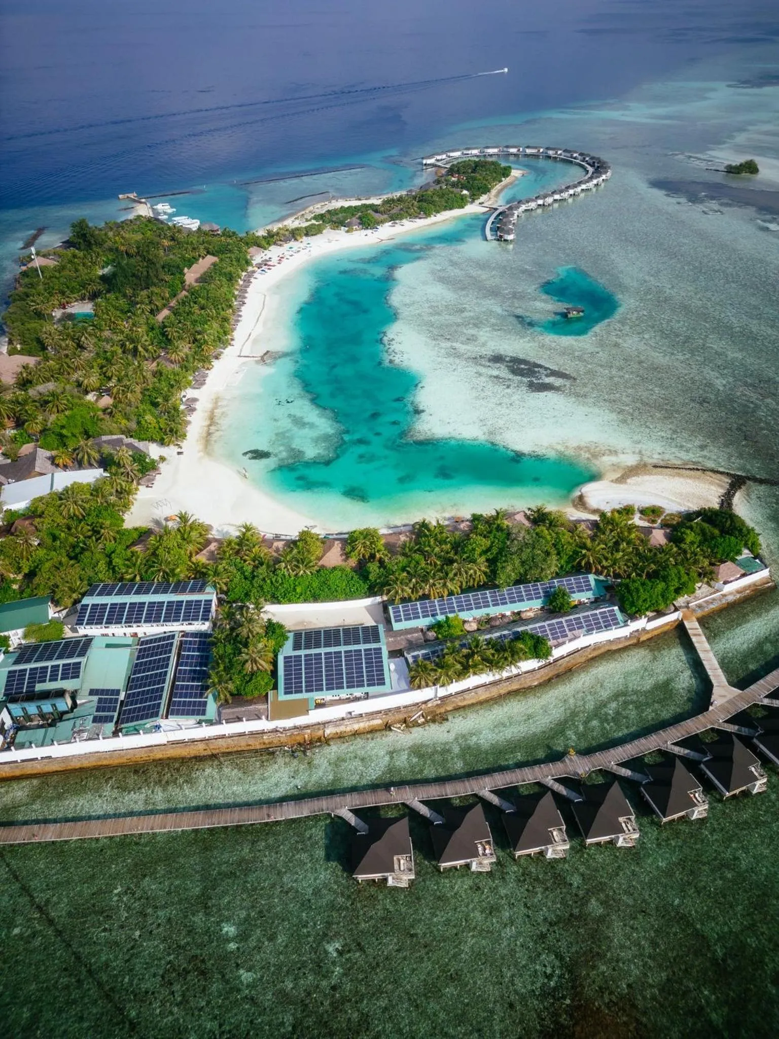 Bird's eye view in Cinnamon Dhonveli Maldives