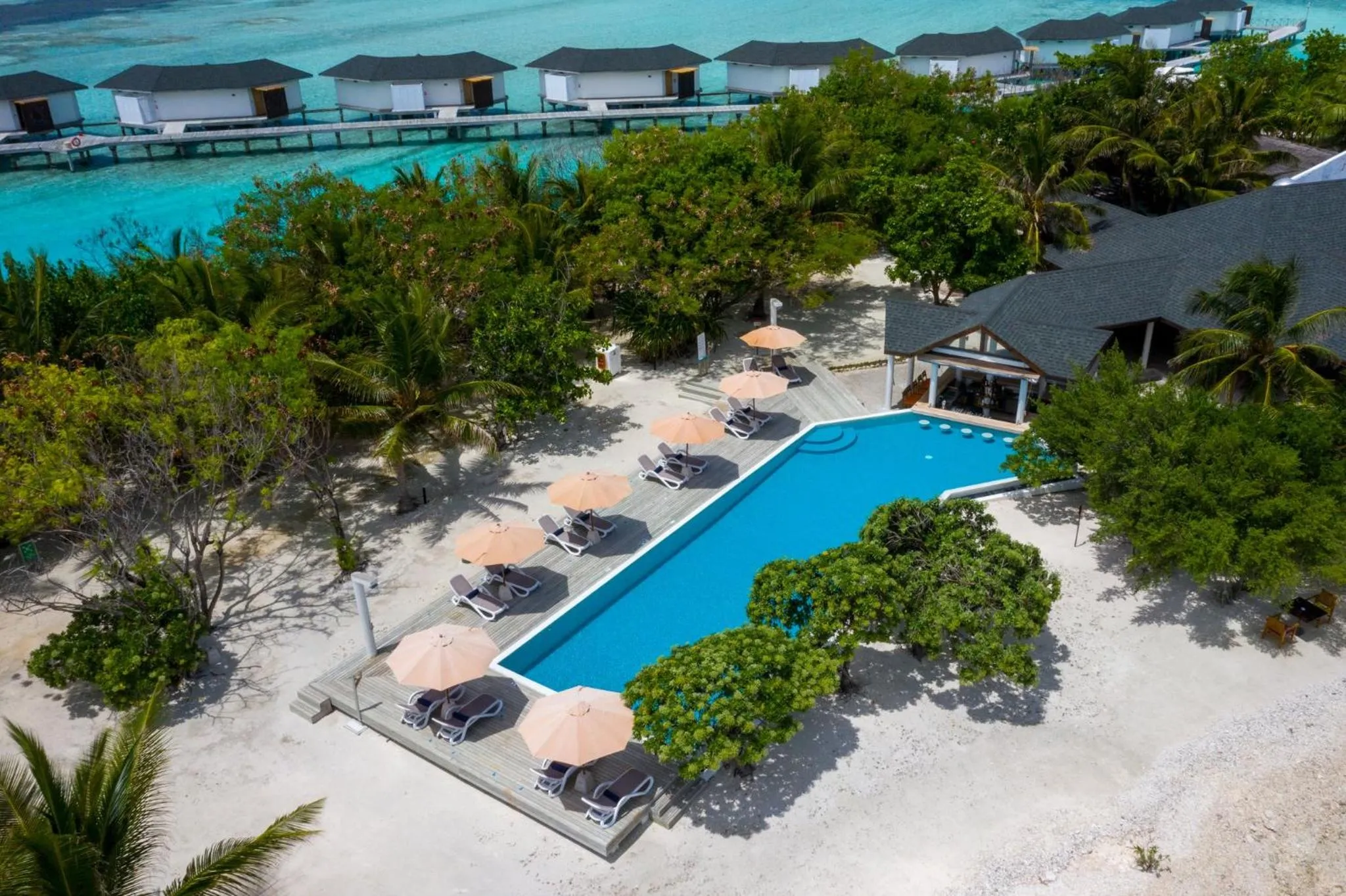 Swimming pool in Cinnamon Dhonveli Maldives - Free One-Way Speedboat and 02 Kids Under 12 Stay & Dine Free