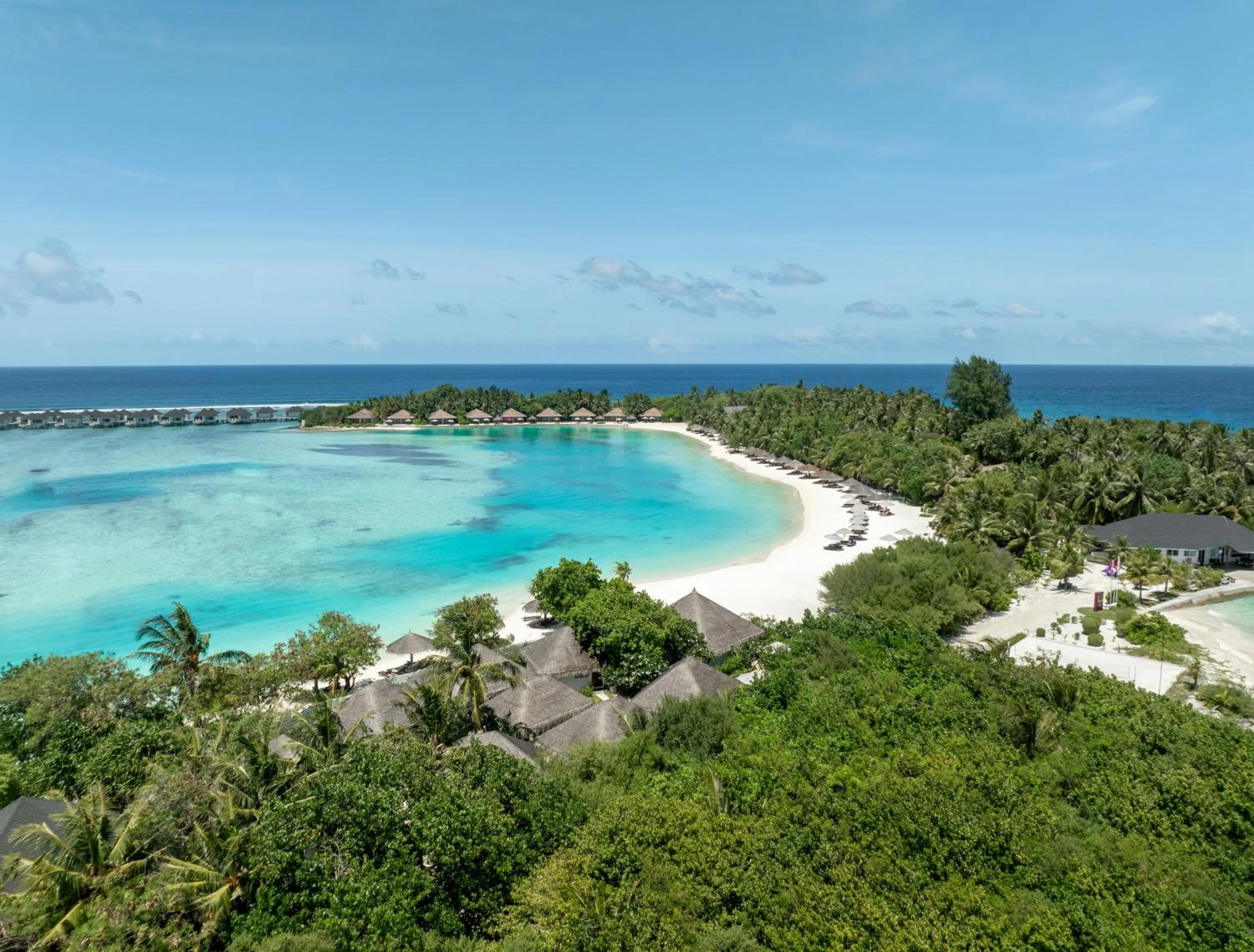 Bird's eye view in Cinnamon Dhonveli Maldives - Free One-Way Speedboat and 02 Kids Under 12 Stay & Dine Free