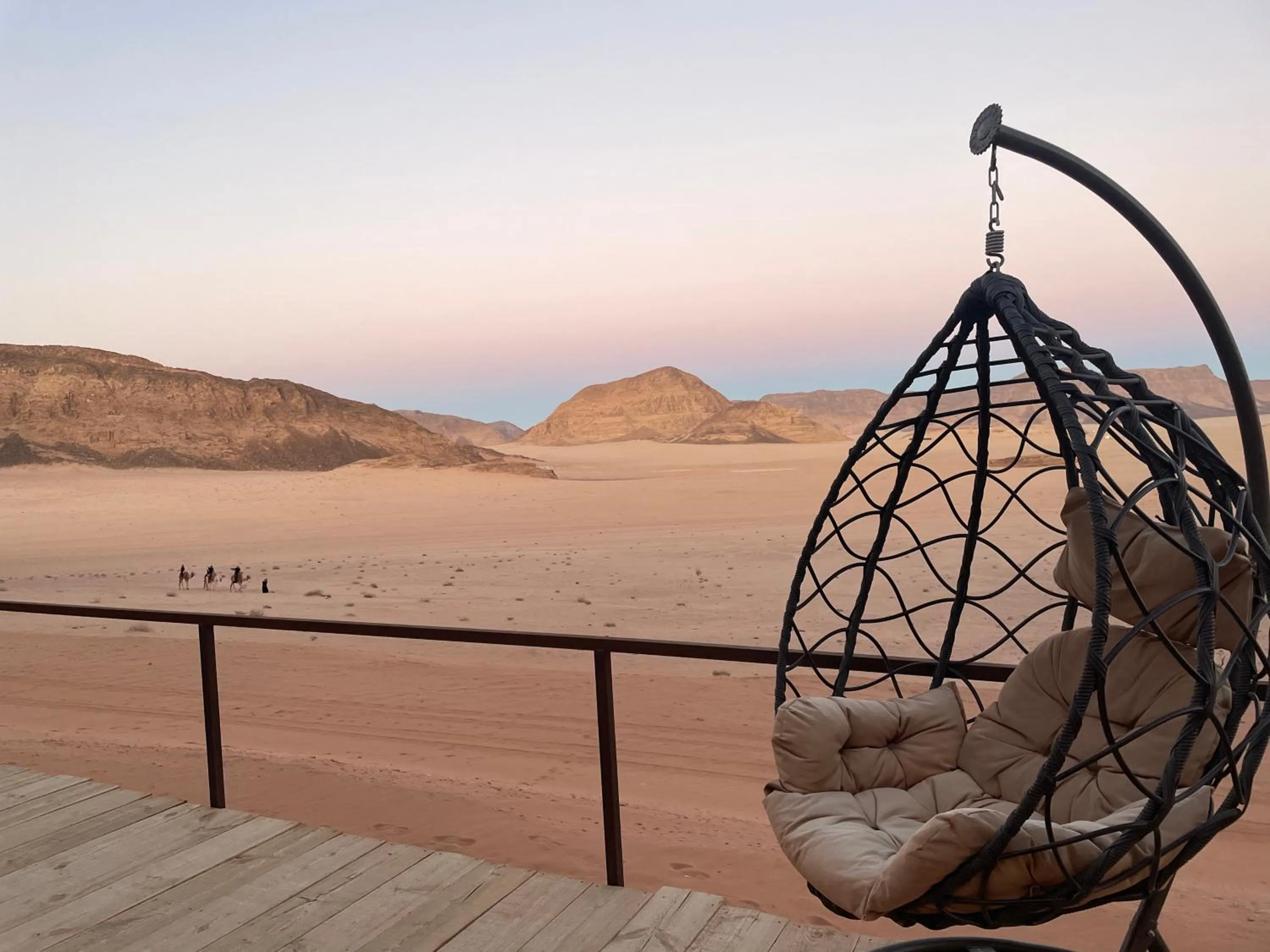 View (from property/room) in Hasan Zawaideh Camp