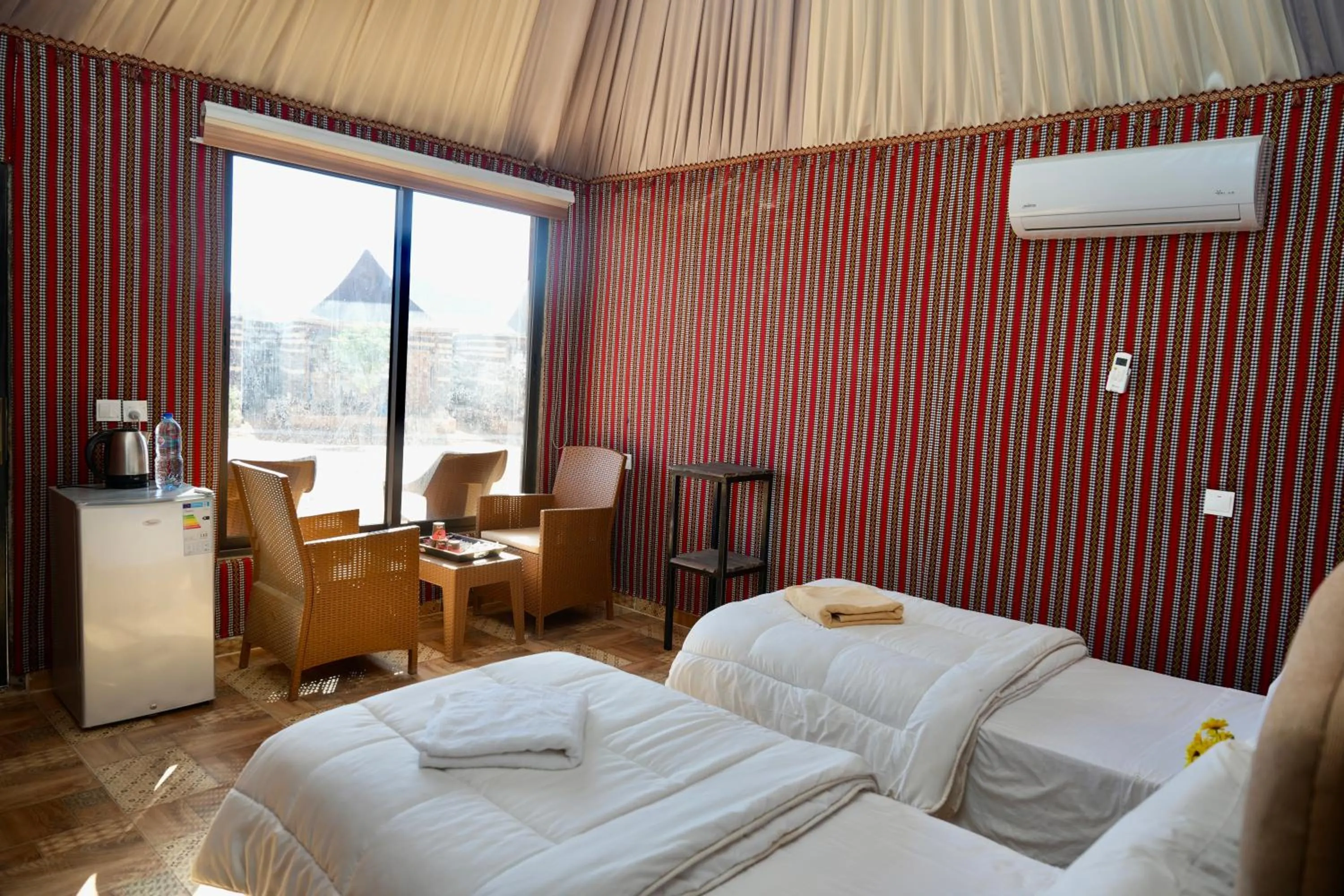 Bed in Hasan Zawaideh Camp