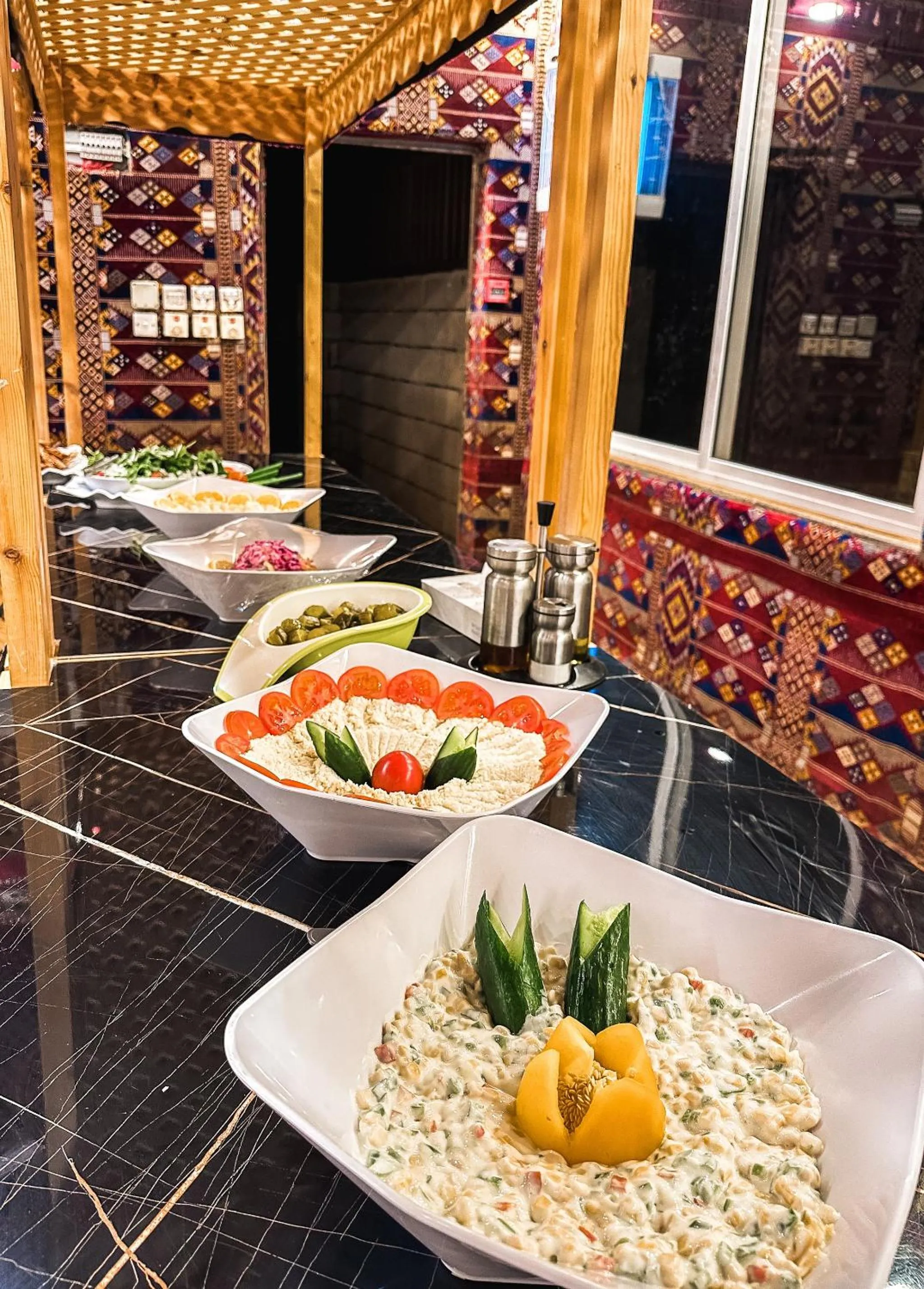 Dinner in Hasan Zawaideh Camp