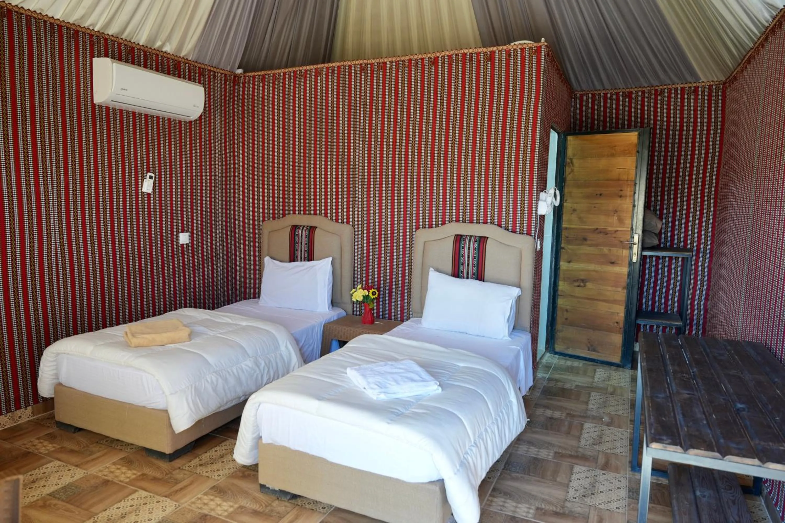 Bed in Hasan Zawaideh Camp