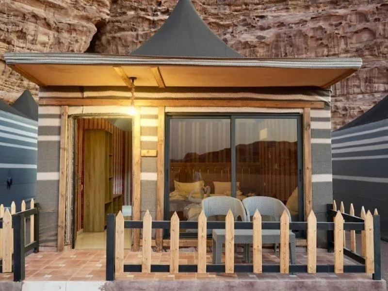 Bed in Hasan Zawaideh Camp