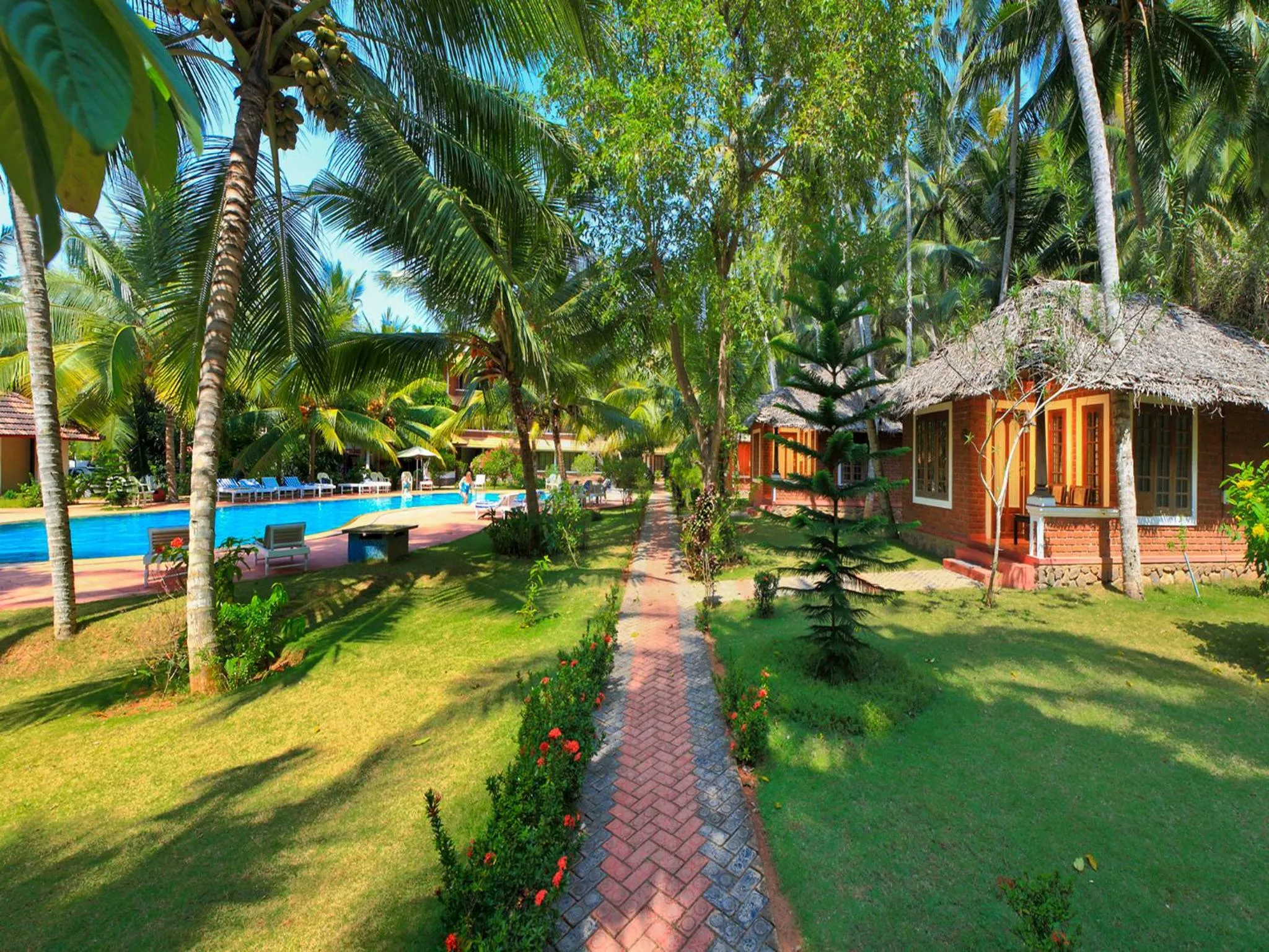 Day in Abad Harmonia Ayurvedic Beach Resort