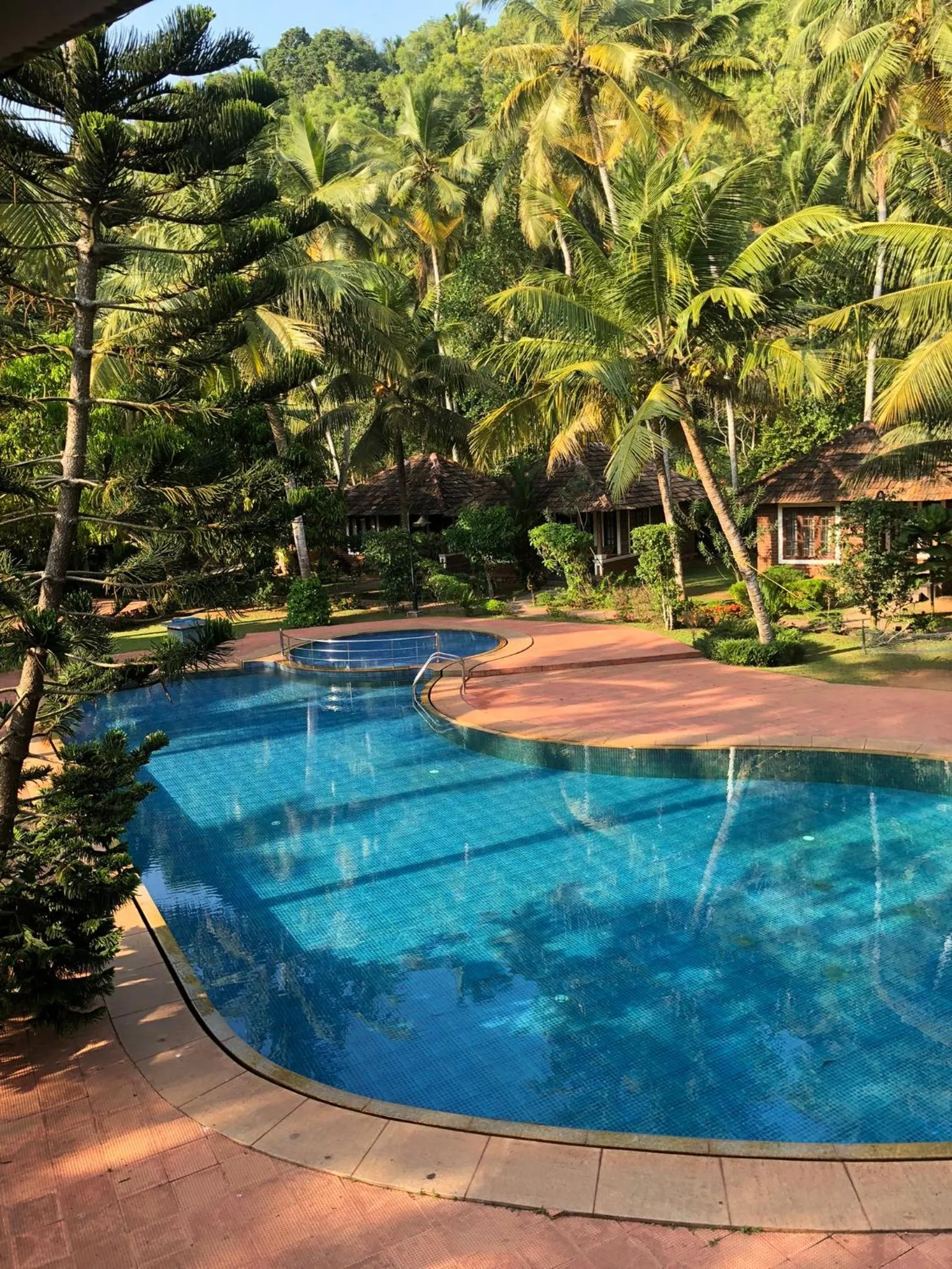 Swimming pool in Abad Harmonia Ayurvedic Beach Resort