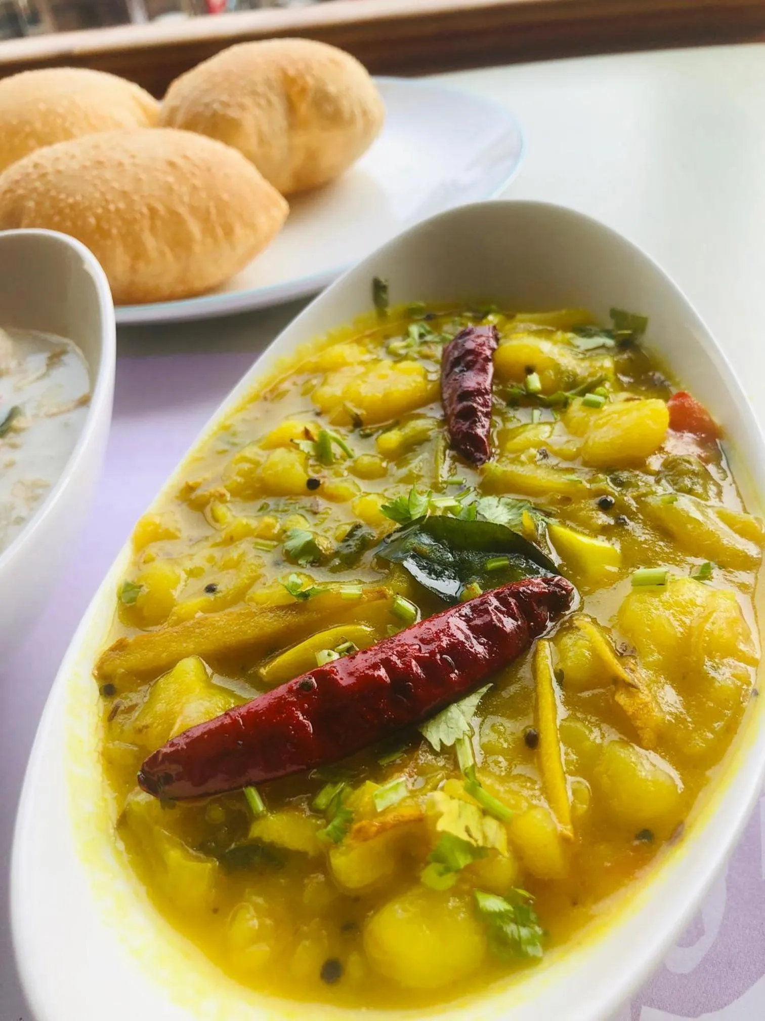 Breakfast in Abad Turtle Beach