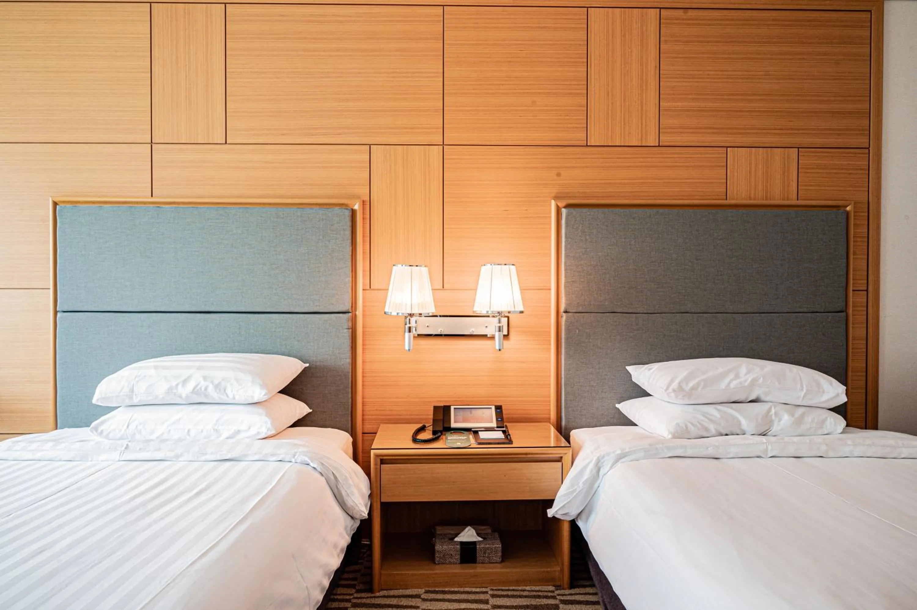 Bed in Hotel Geumosan