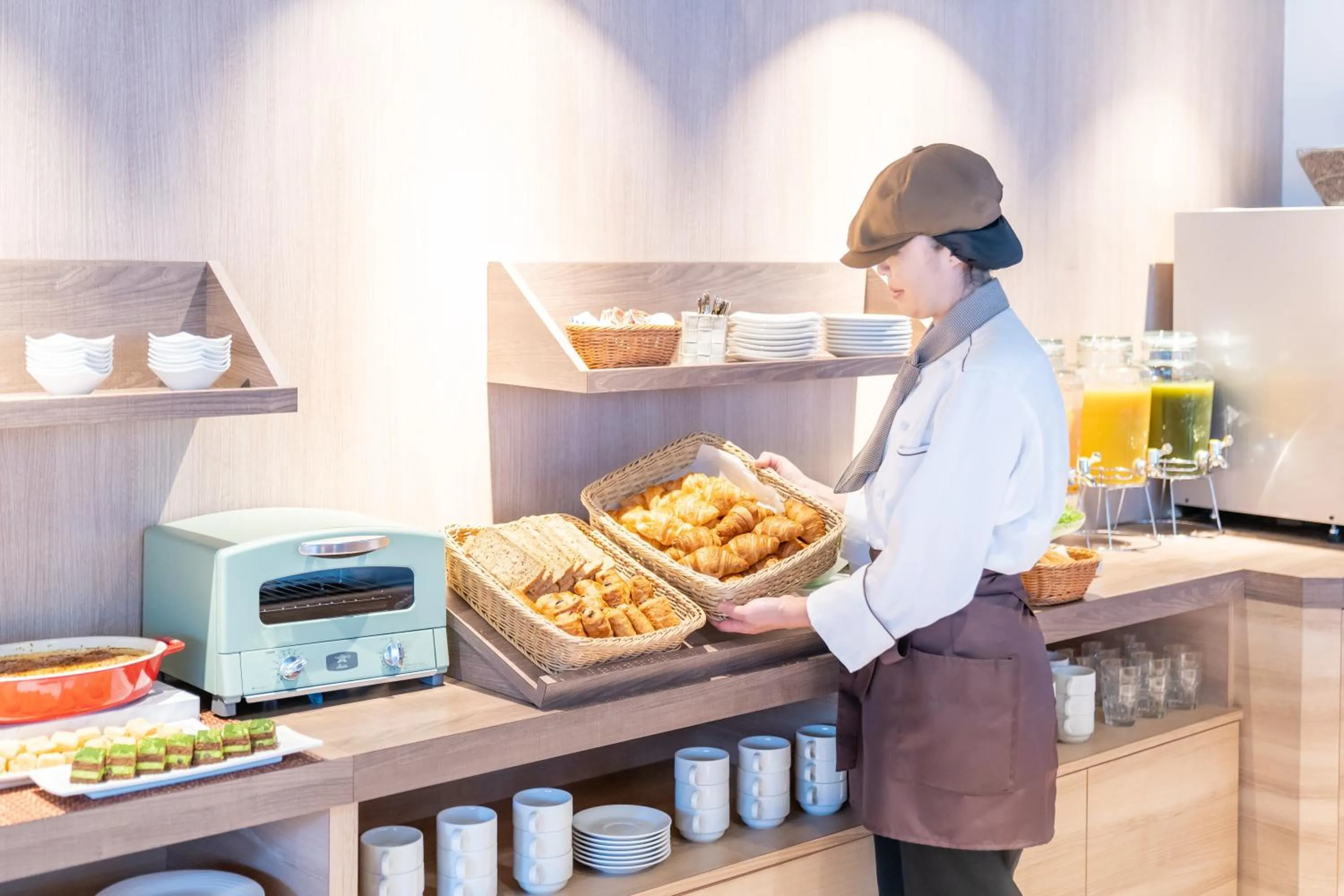 Breakfast in Premier Hotel Cabin Shinjuku