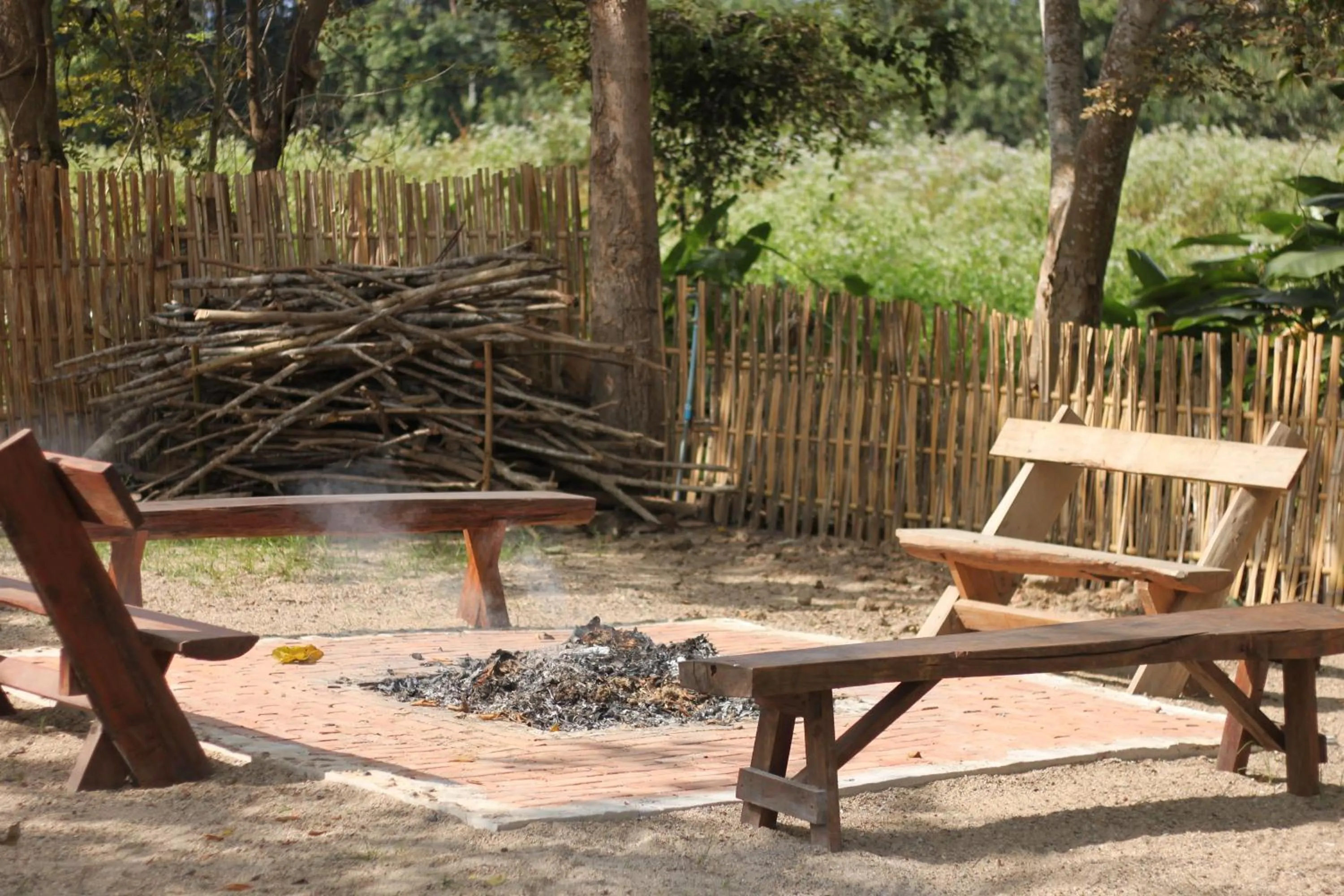 Garden view in Pai Flora Resort
