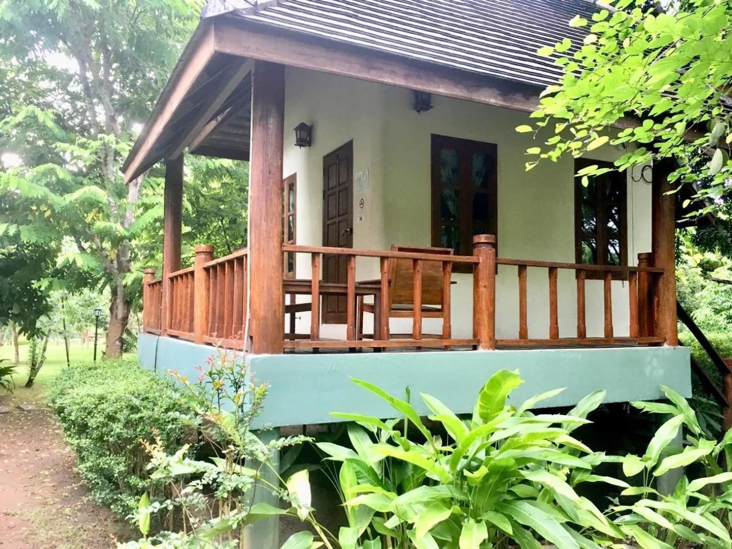 Facade/entrance in Pai Flora Resort