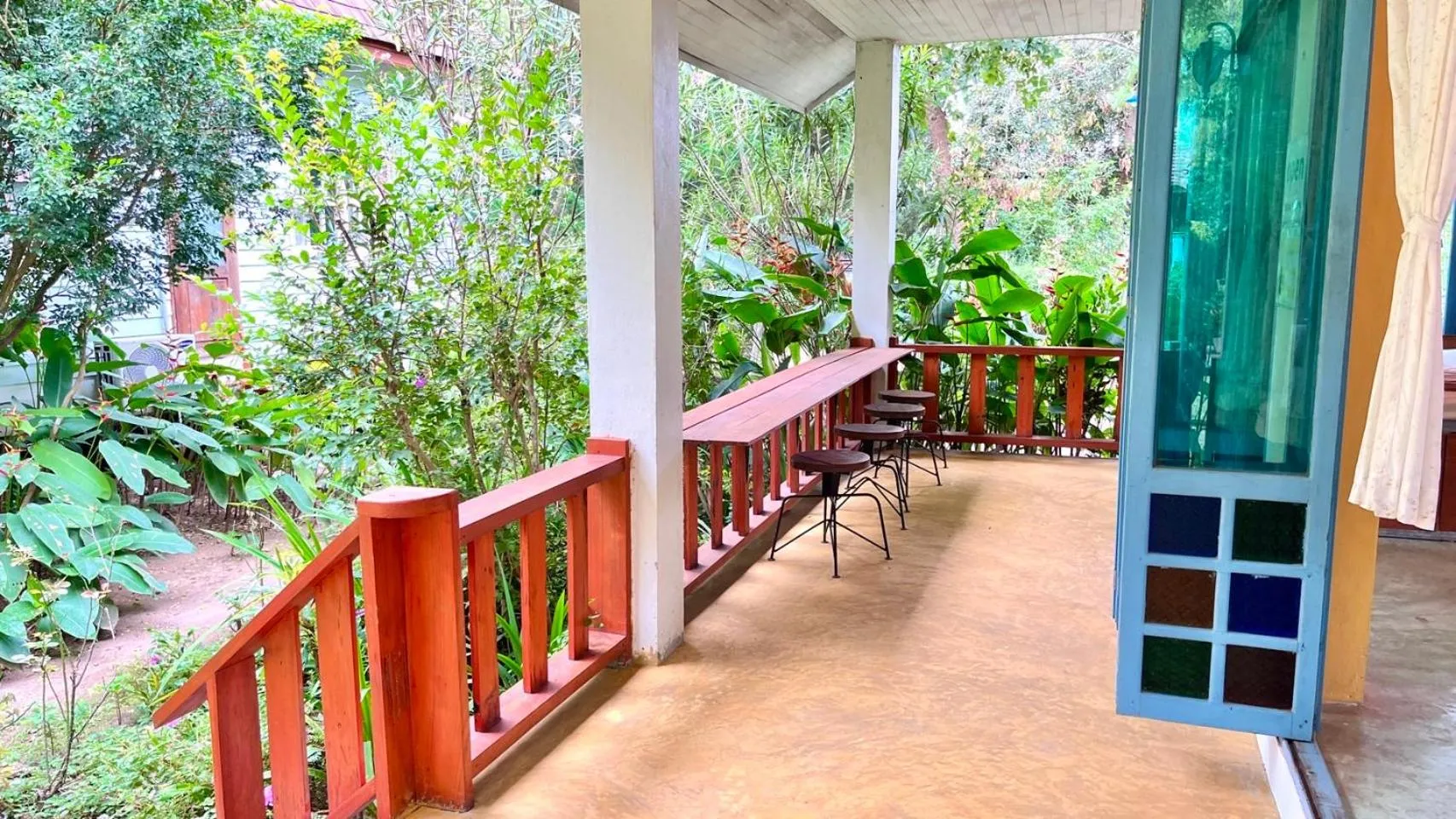 Balcony/Terrace in Pai Flora Resort