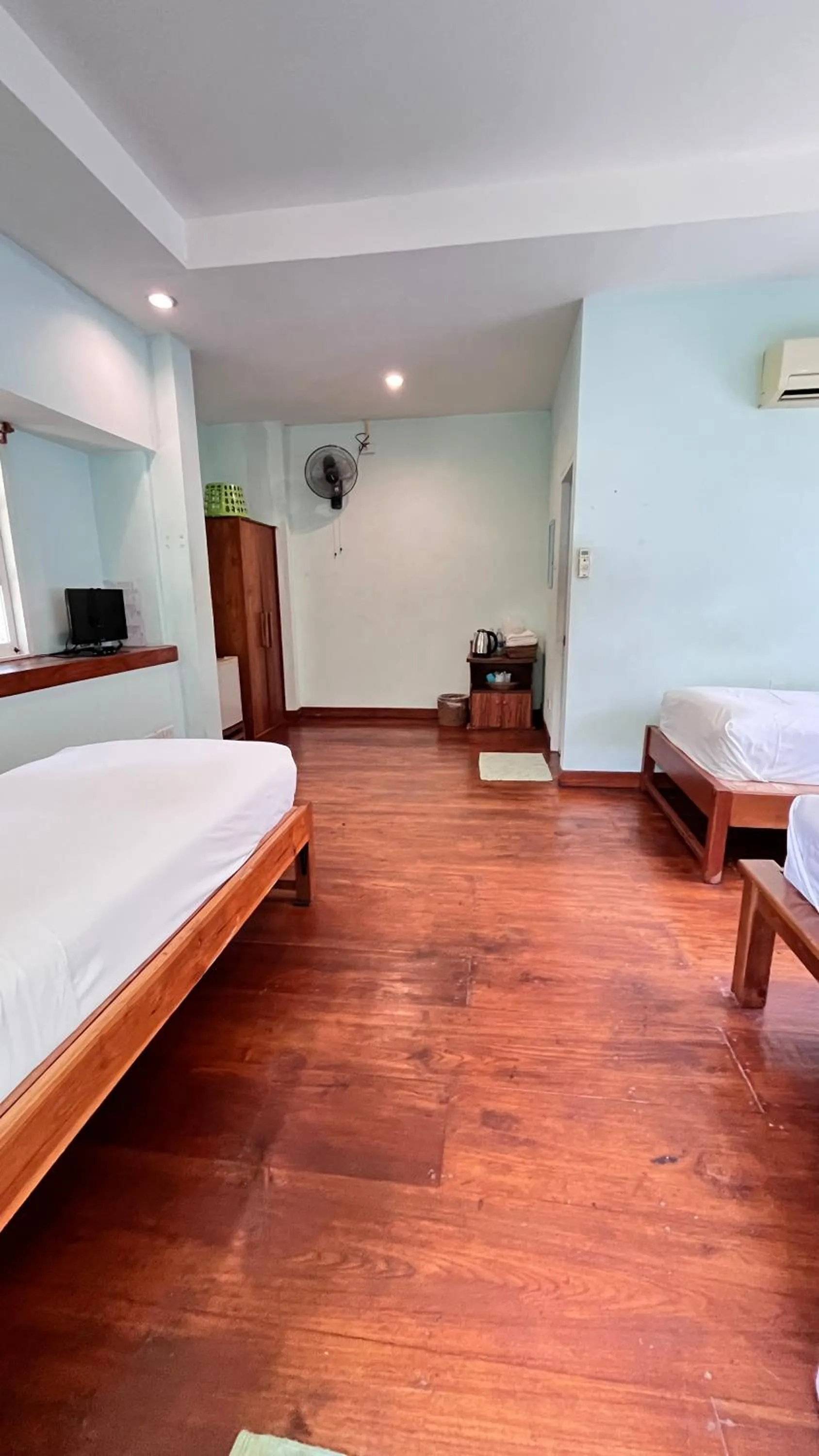 Photo of the whole room, Bed in Pai Flora Resort