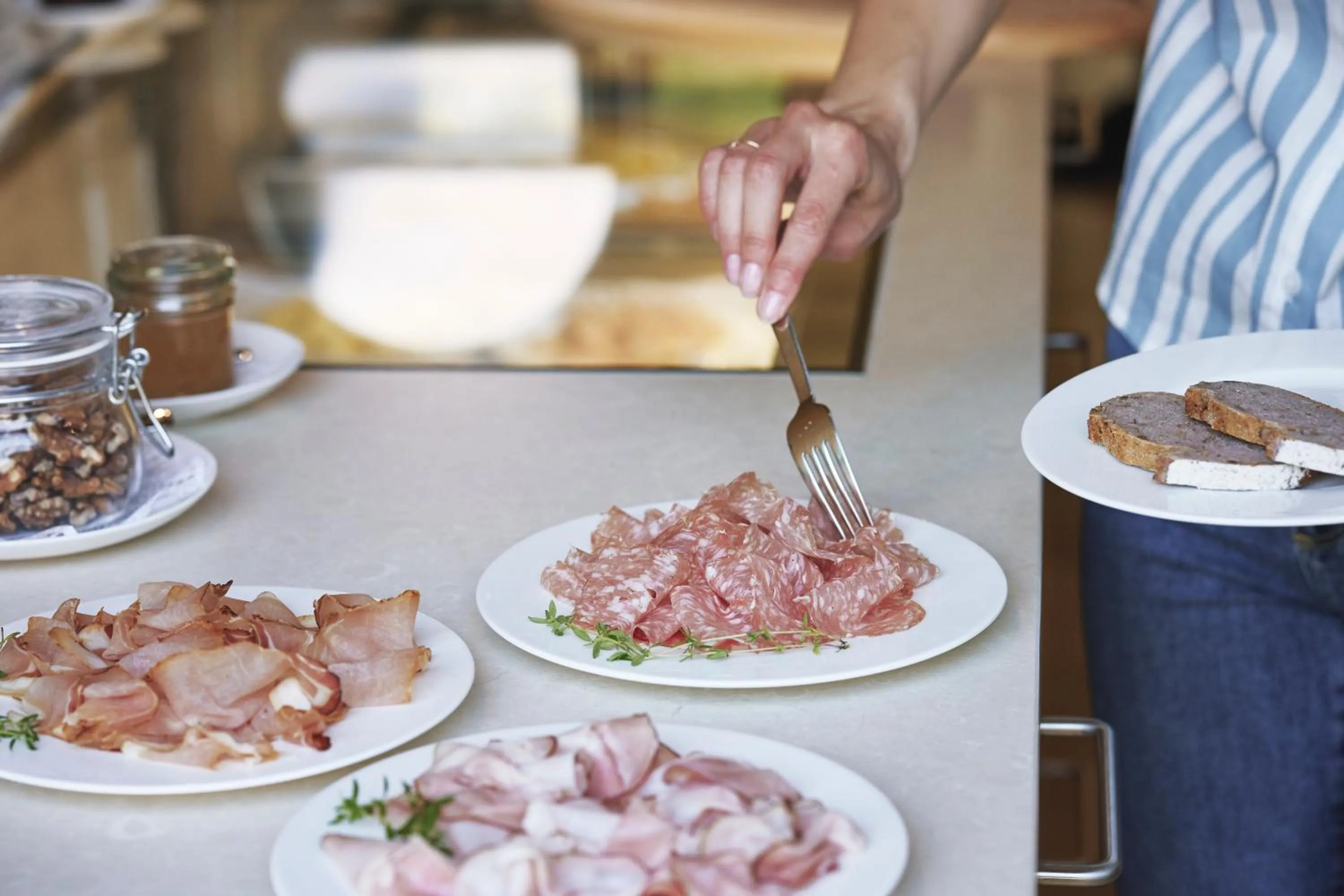 Buffet breakfast in Hotel am See