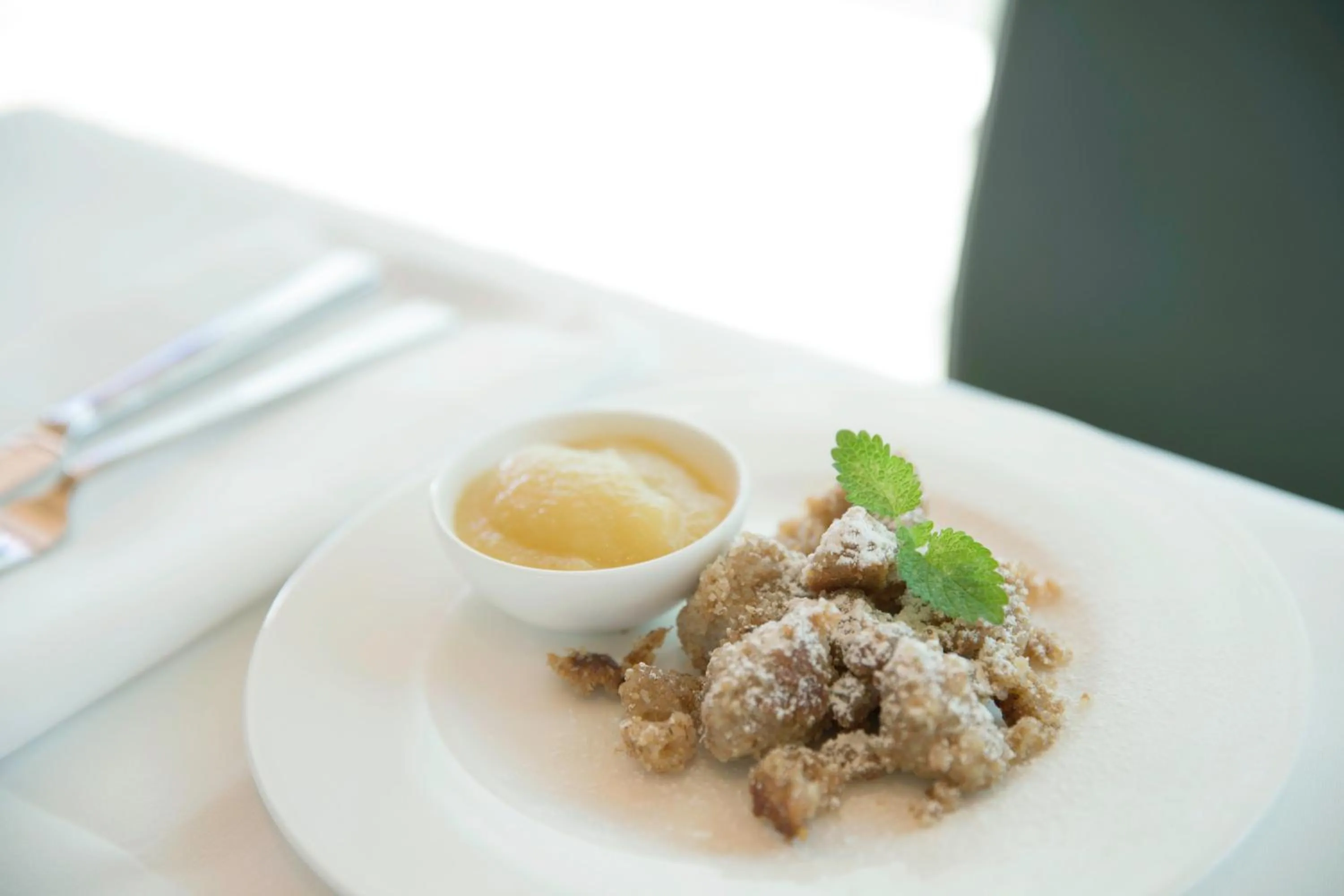 Food close-up in Hotel am See
