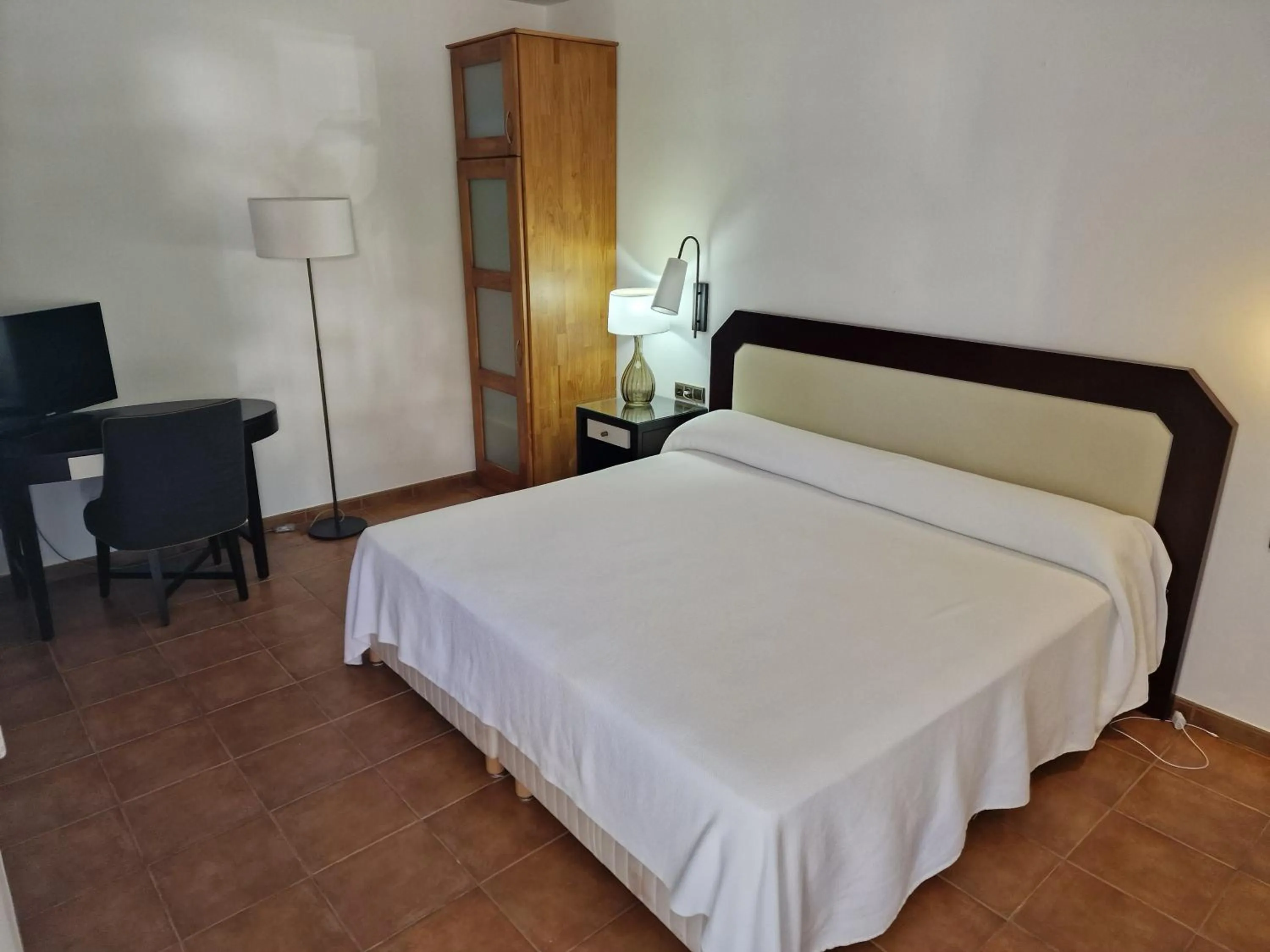 Bed in Hotel Restaurante Setos