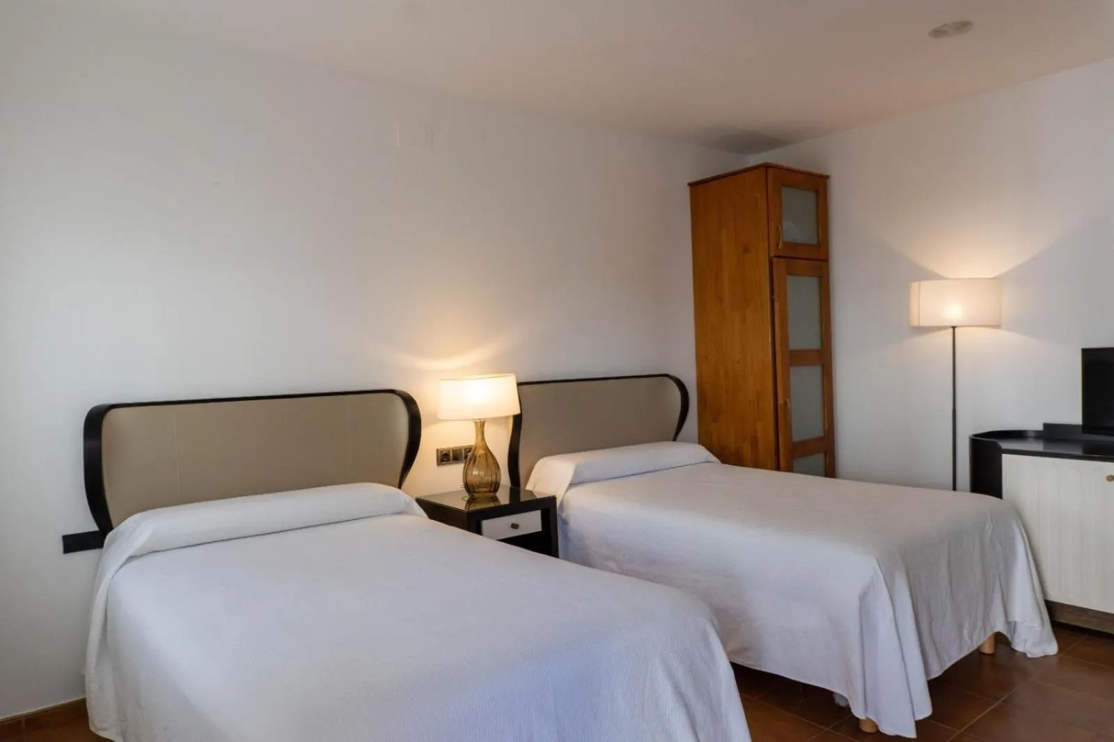 Bed in Hotel Restaurante Setos