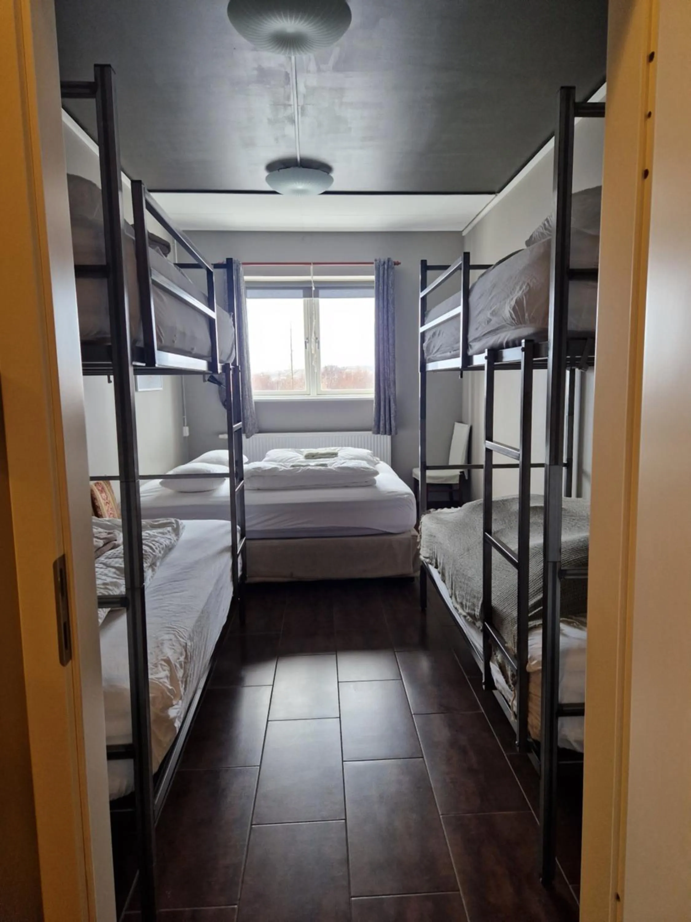 Bed in Tehúsið Hostel