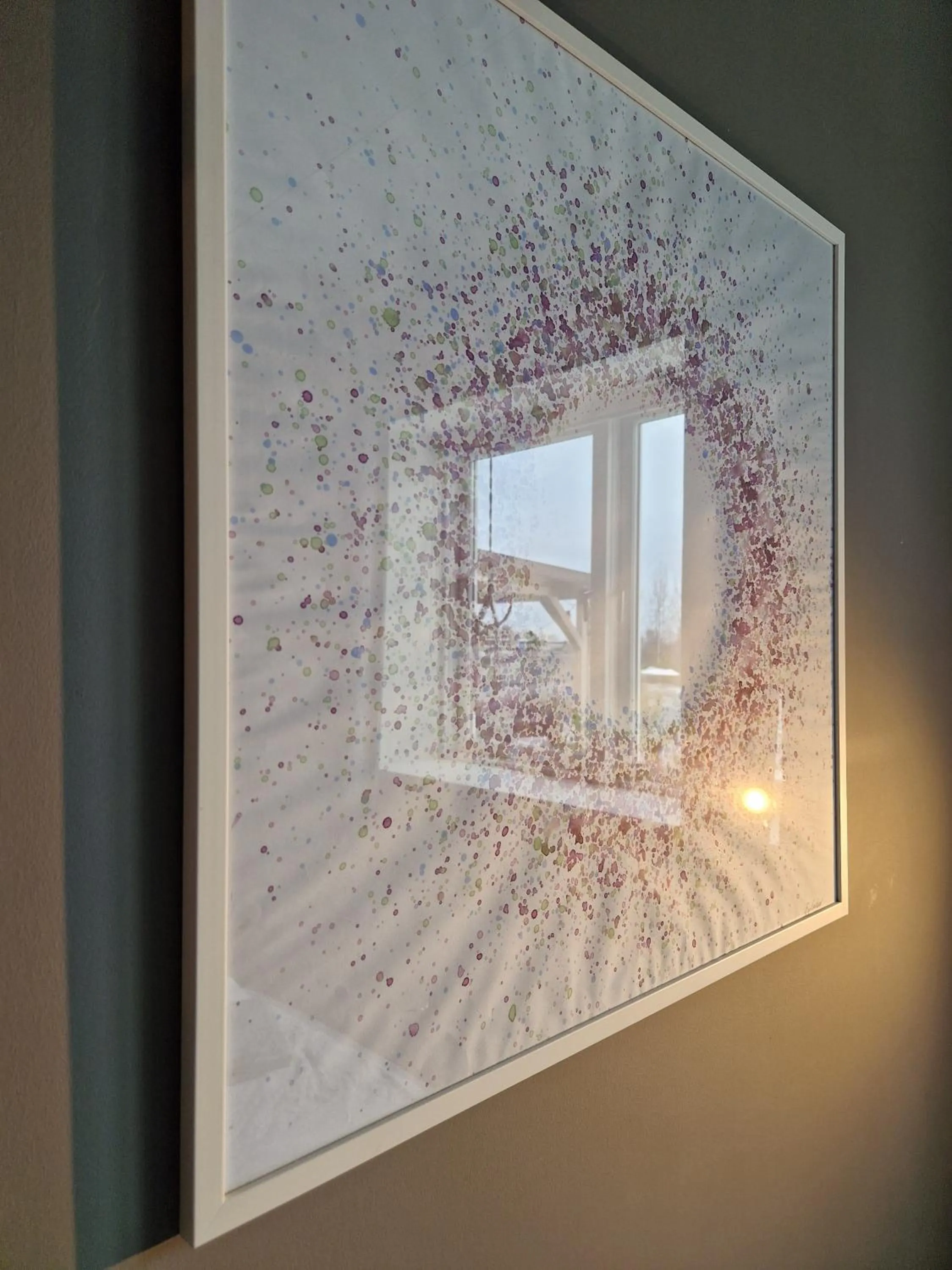 Decorative detail in Tehúsið Hostel