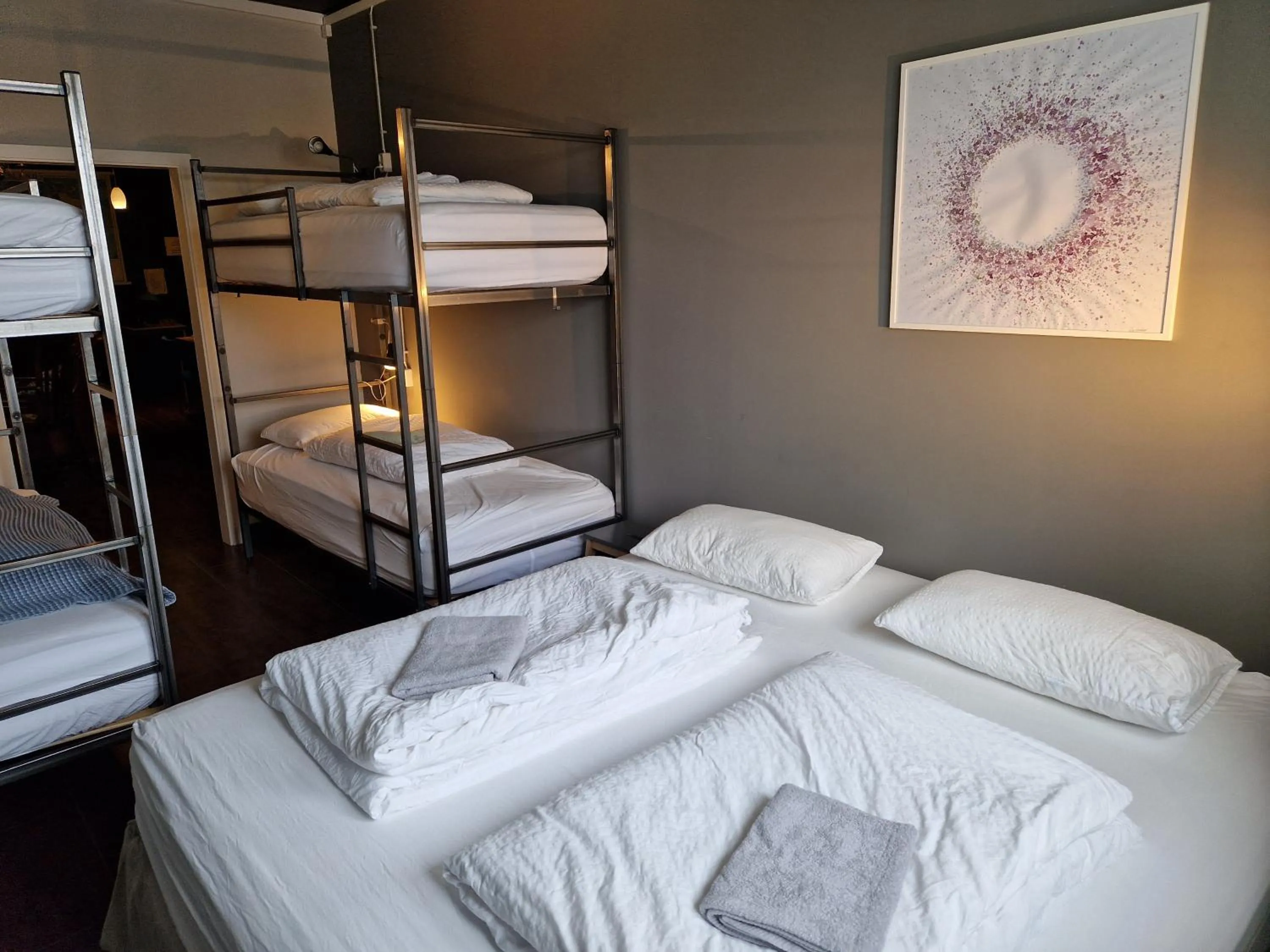 Bed in Tehúsið Hostel