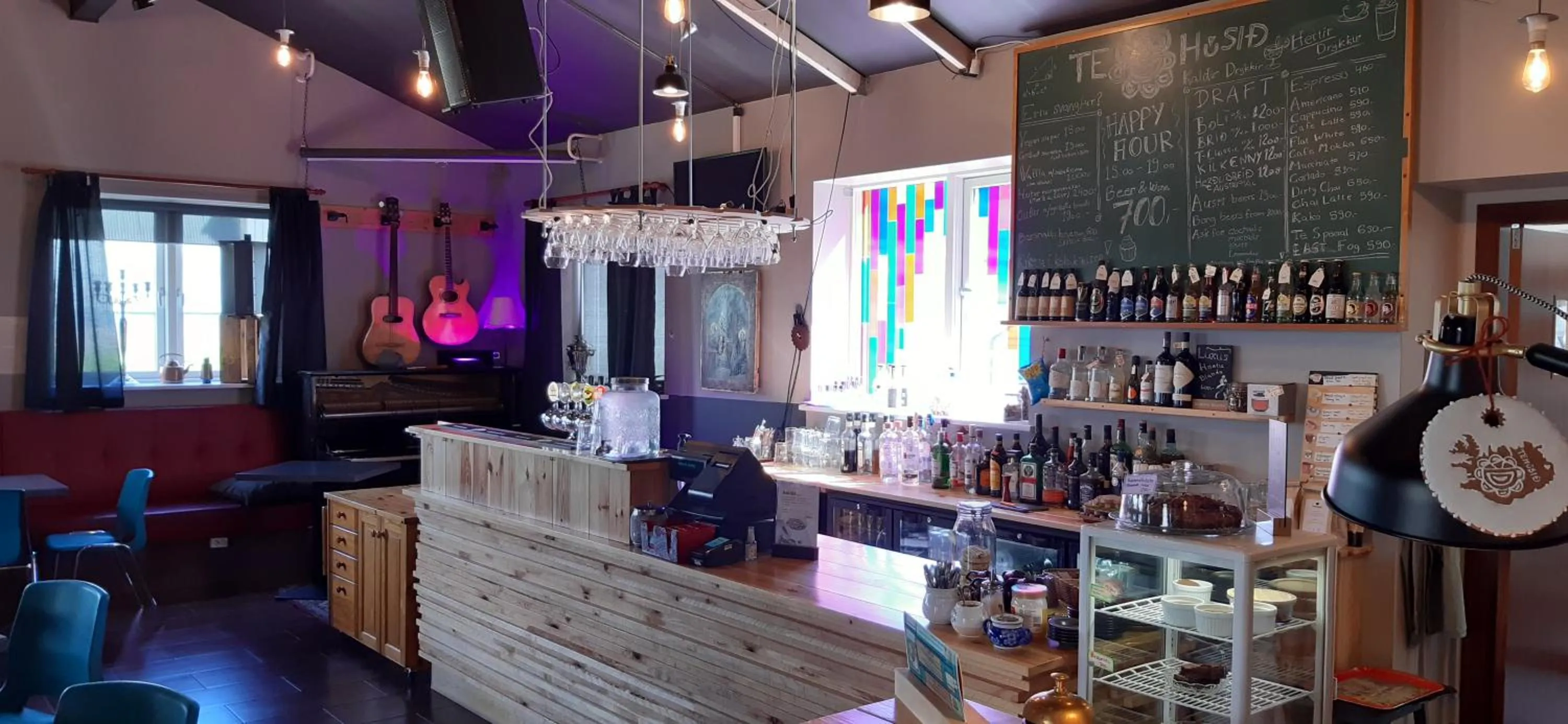 Lounge or bar in Tehúsið Hostel